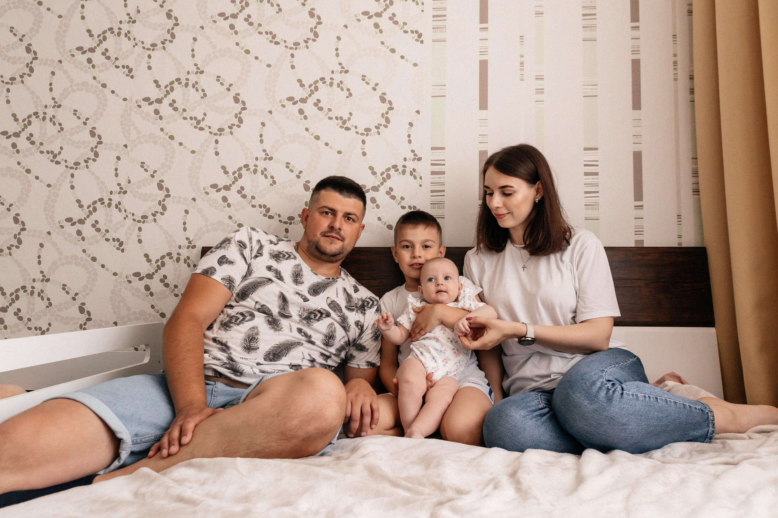 Наташа, Денис, Артем и Полина. Семейный фотограф Минск Усова Ольга