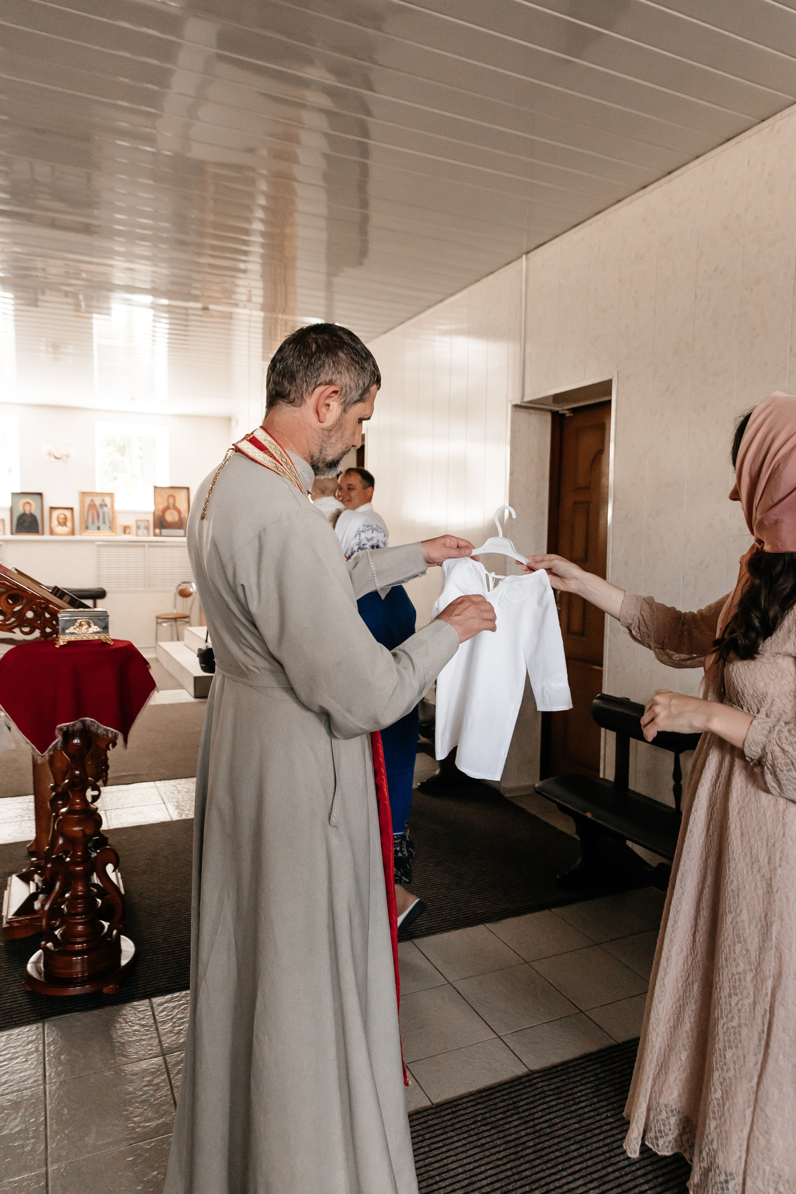 Крещение Никиты. Семейный фотограф Минск Усова Ольга