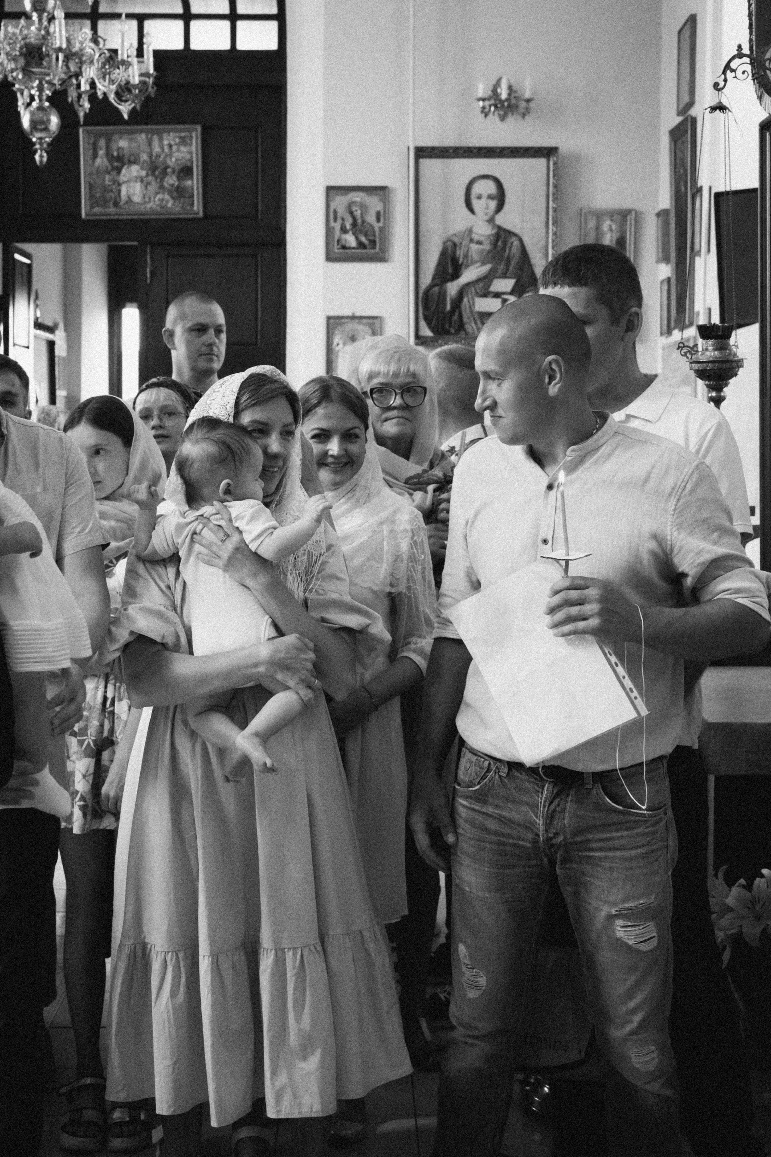 Крещение Никиты. Семейный фотограф Минск Усова Ольга