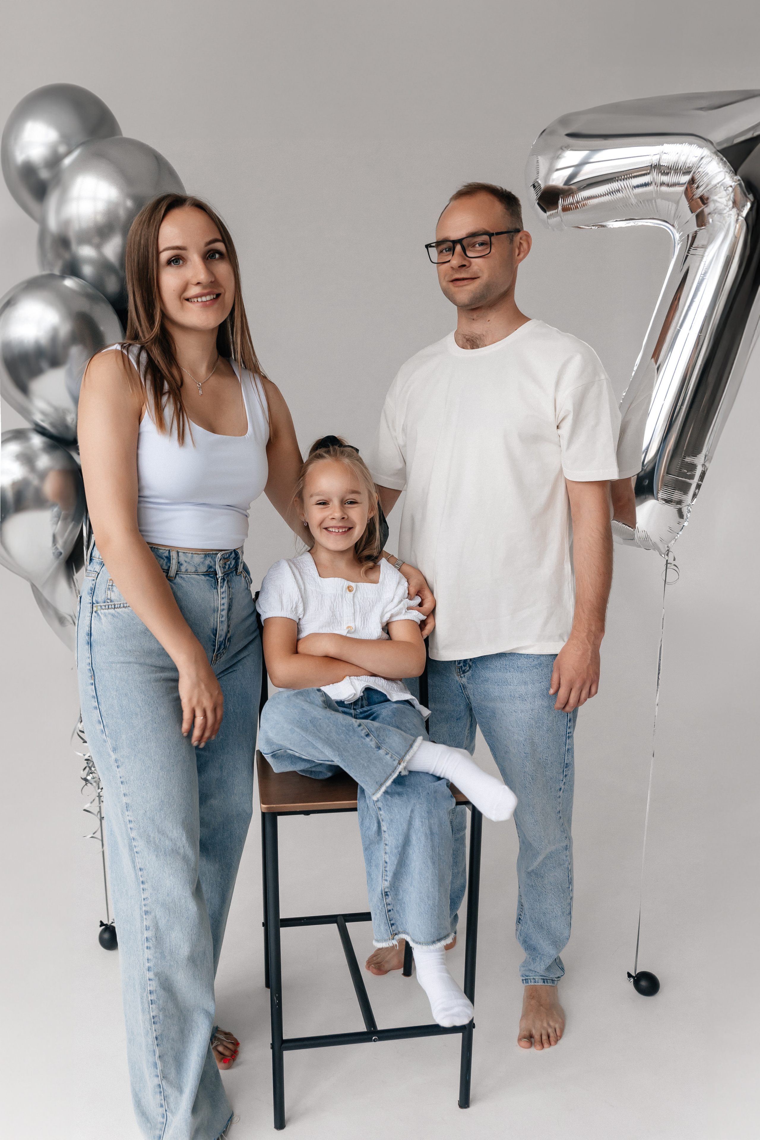 Анастасия, Александра и Дмитрий. Семейный фотограф Минск Усова Ольга