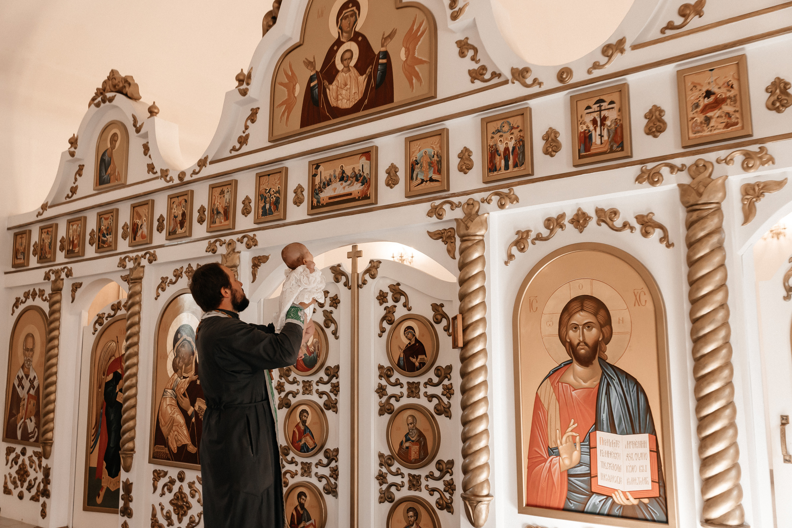 Крещение Анисии. Семейный фотограф Минск Усова Ольга