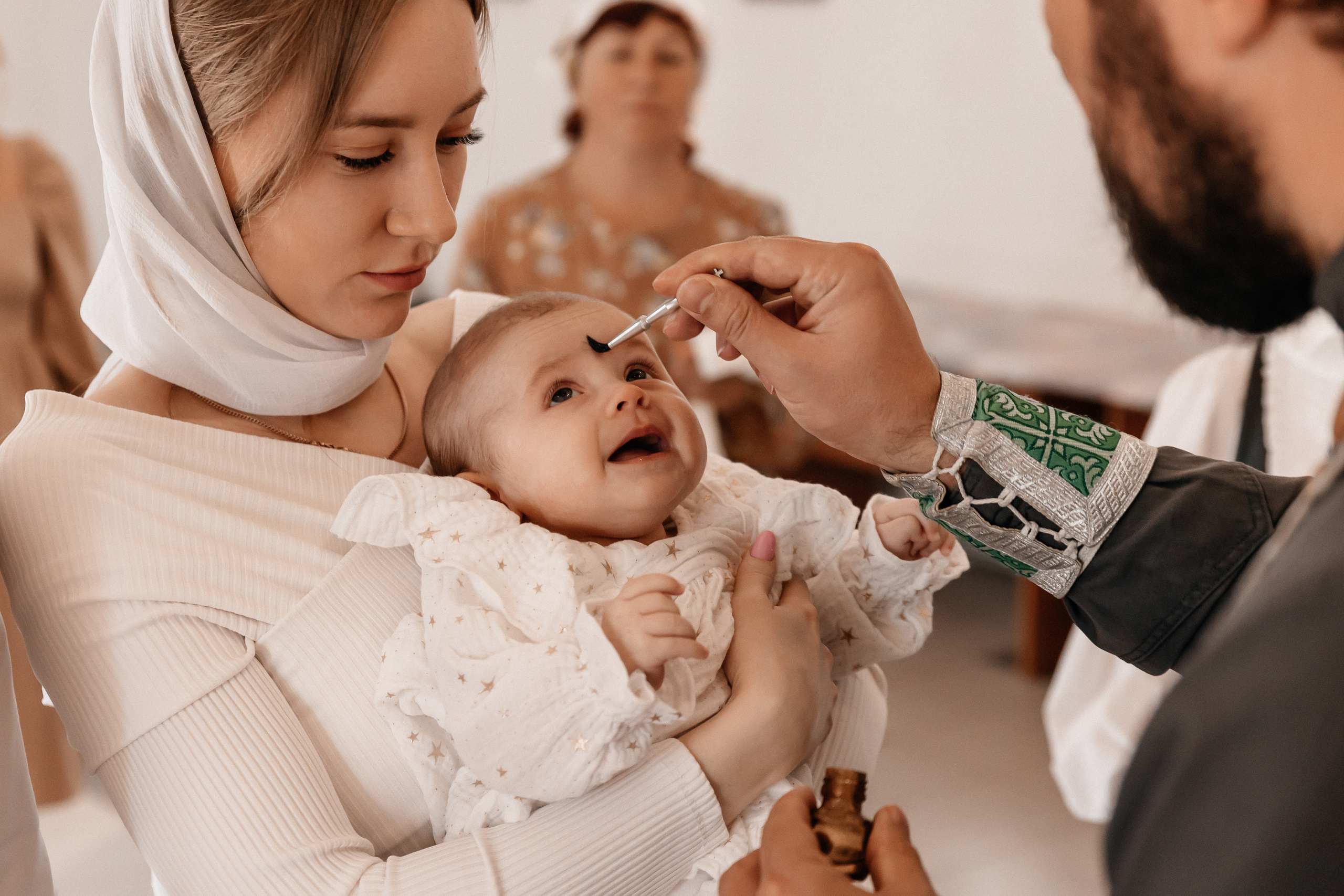 Крещение Анисии. Семейный фотограф Минск Усова Ольга