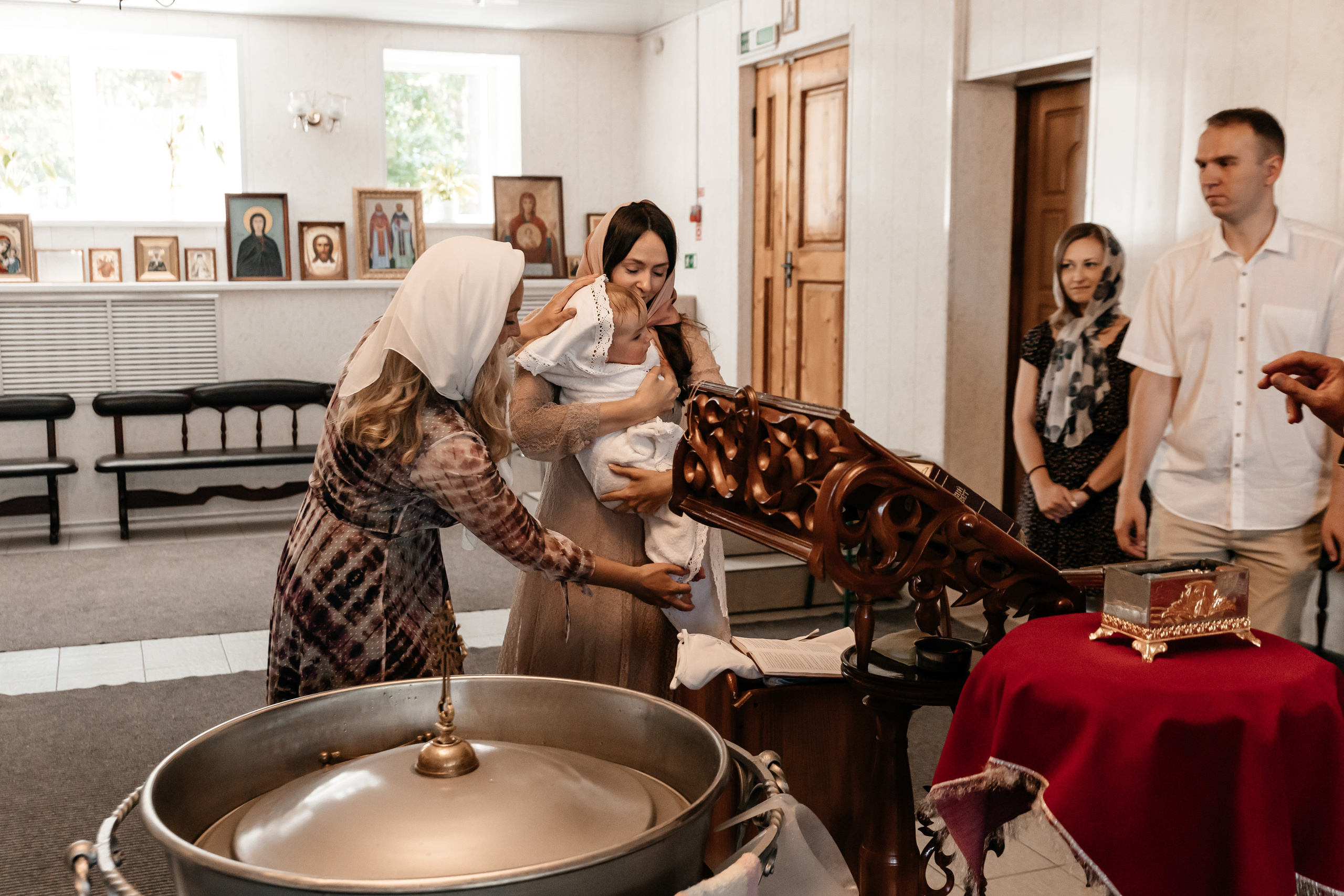 Крещение Никиты. Семейный фотограф Минск Усова Ольга