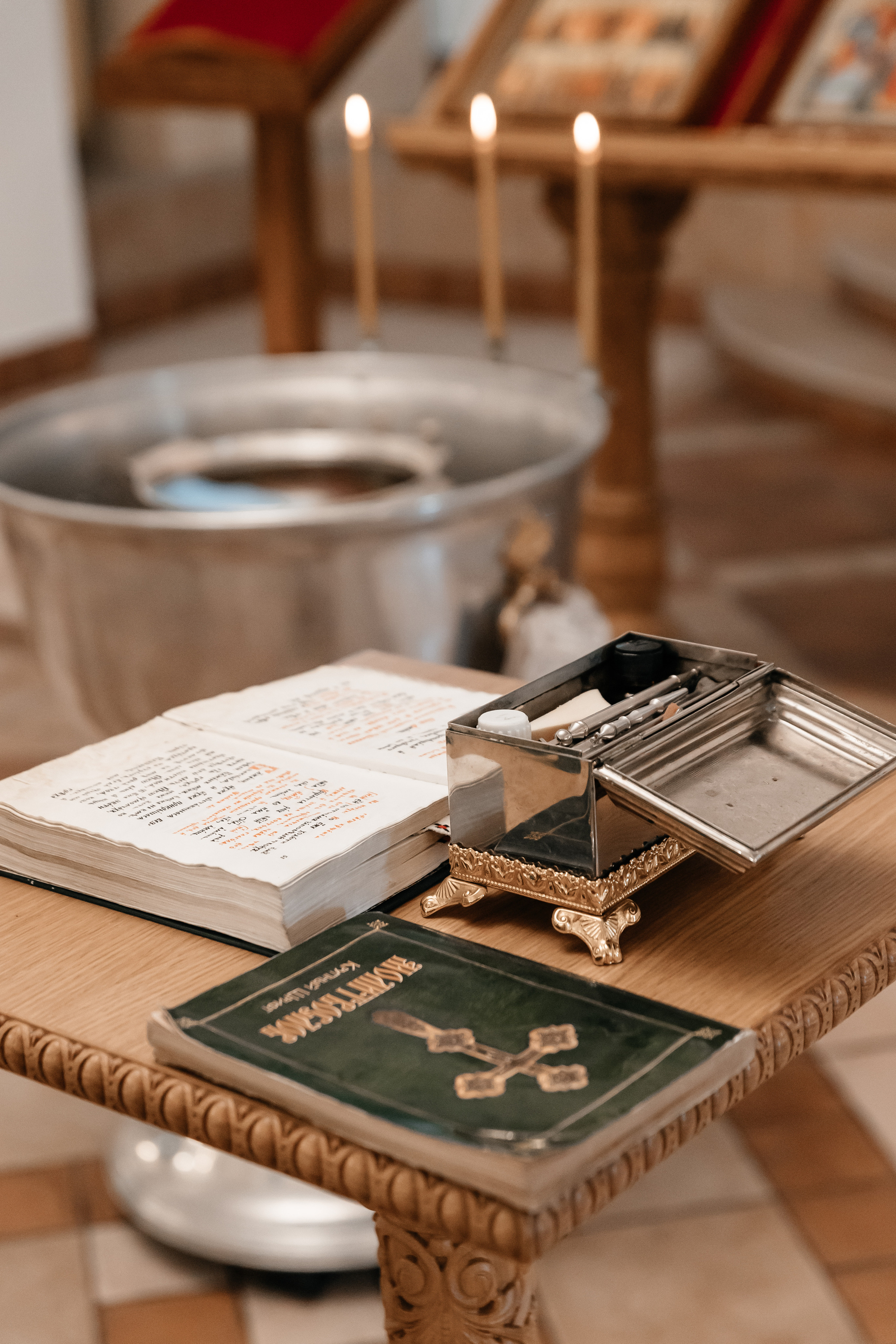 Крещение Ксении (конфиденциальное). Семейный фотограф Минск Усова Ольга