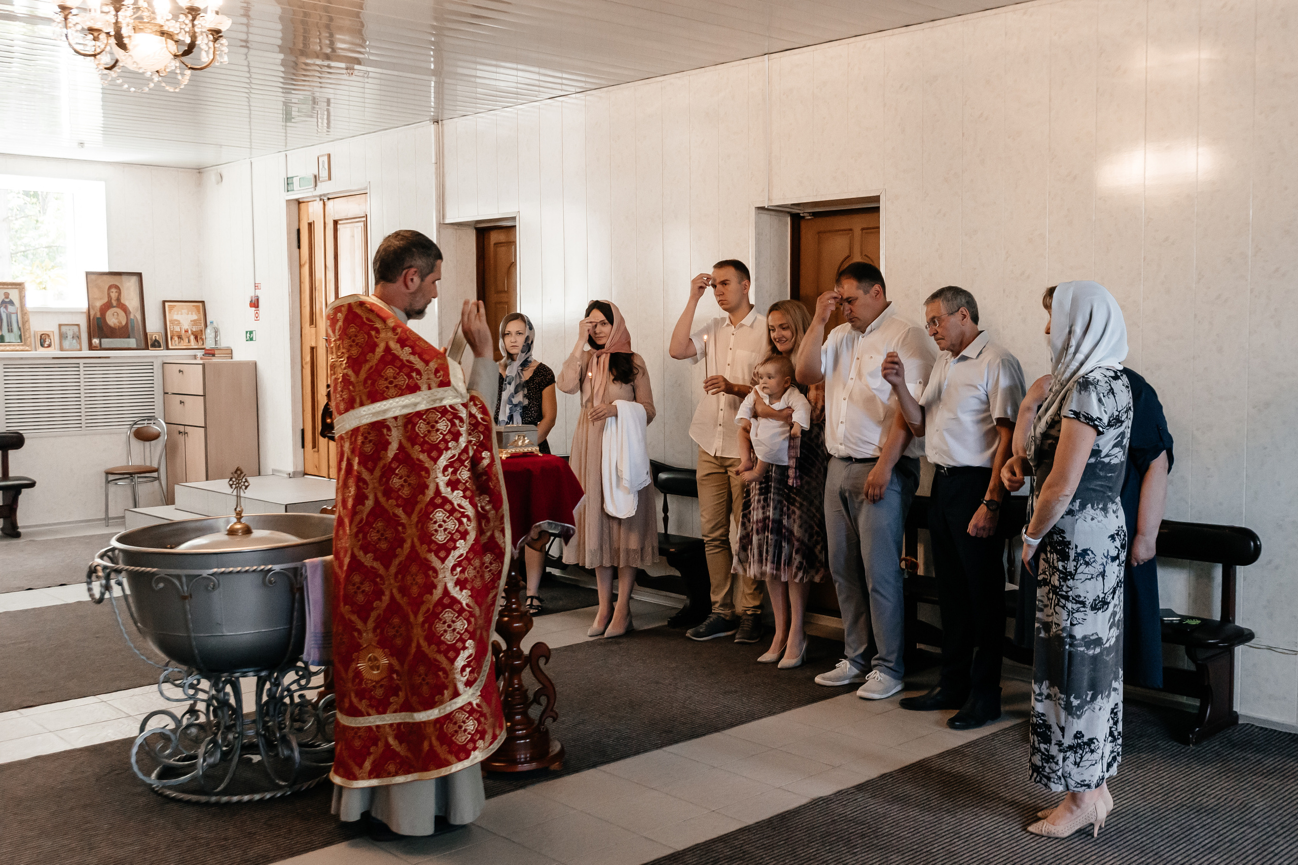 Крещение Никиты. Семейный фотограф Минск Усова Ольга