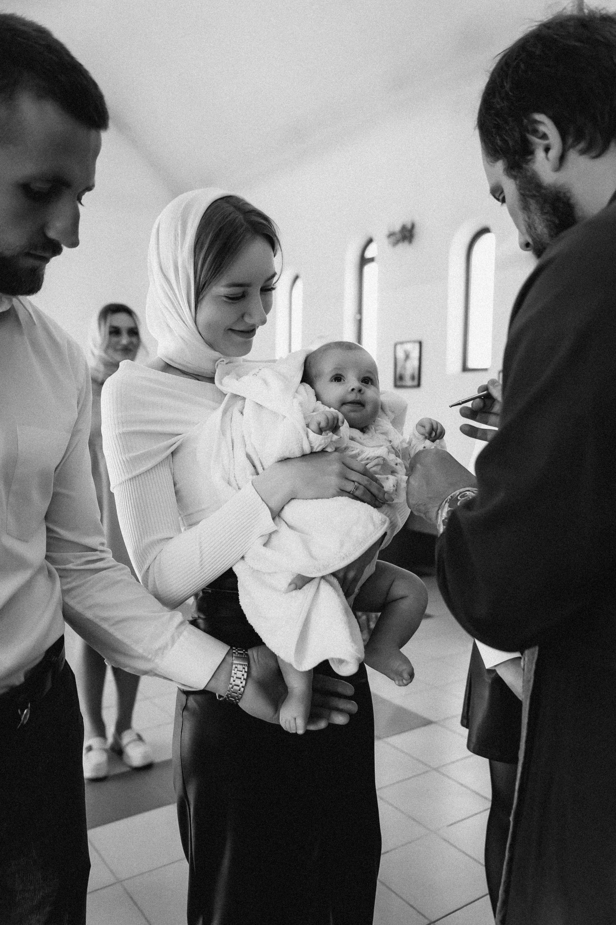 Крещение Анисии. Семейный фотограф Минск Усова Ольга