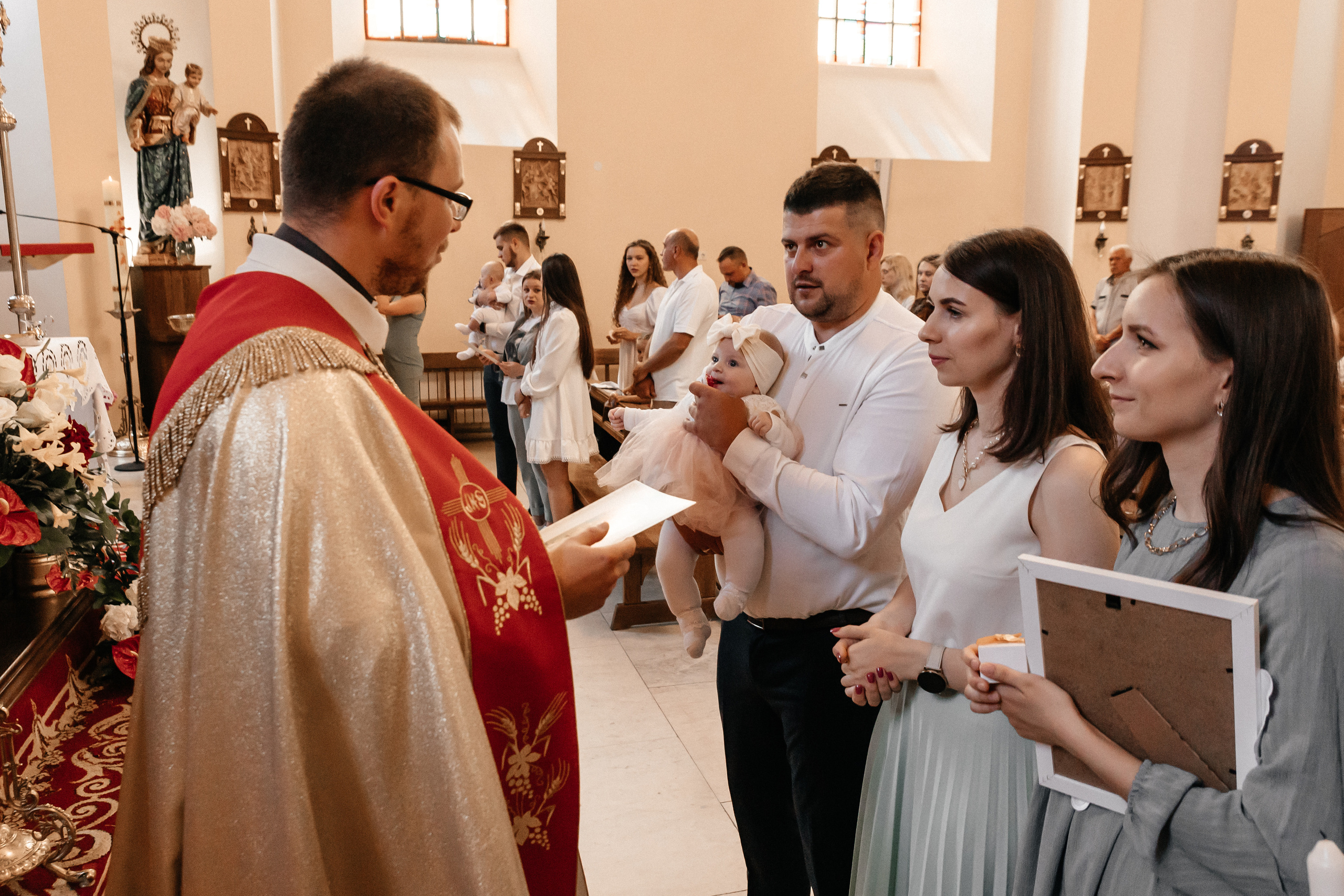 Крещение Полины. Семейный фотограф Минск Усова Ольга