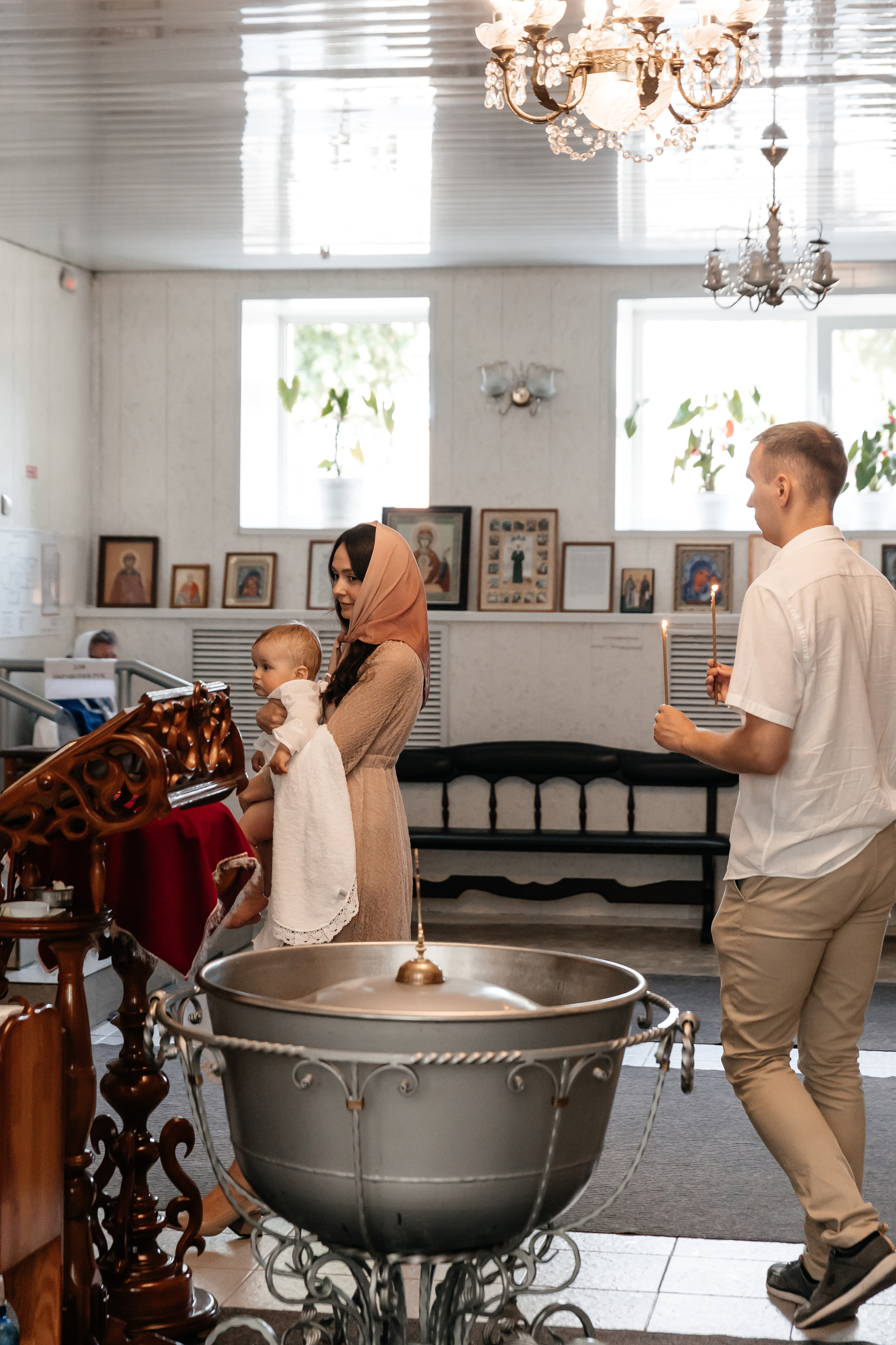 Крещение Никиты. Семейный фотограф Минск Усова Ольга