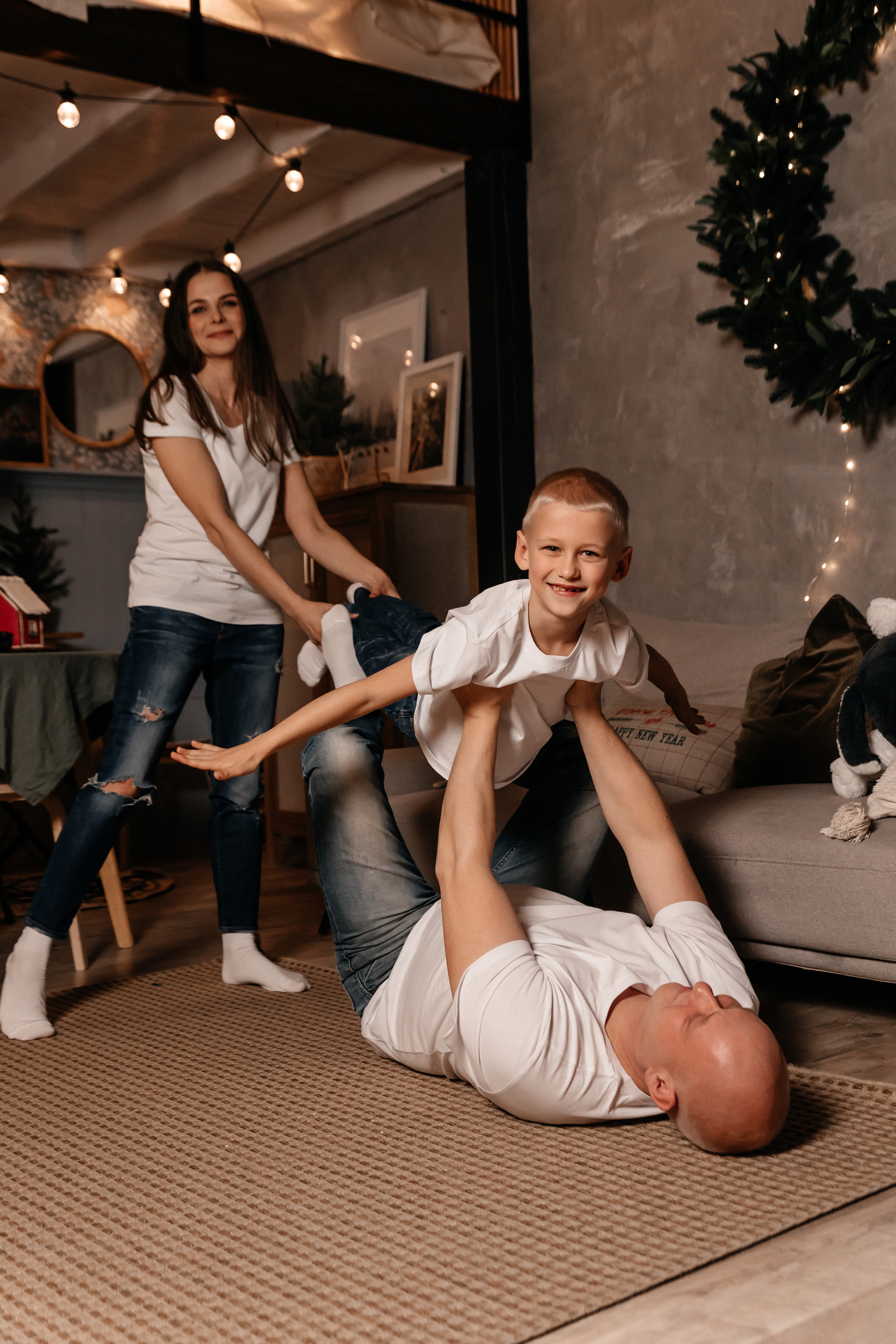 Аня, Дима и Артем. Семейный фотограф Минск Усова Ольга