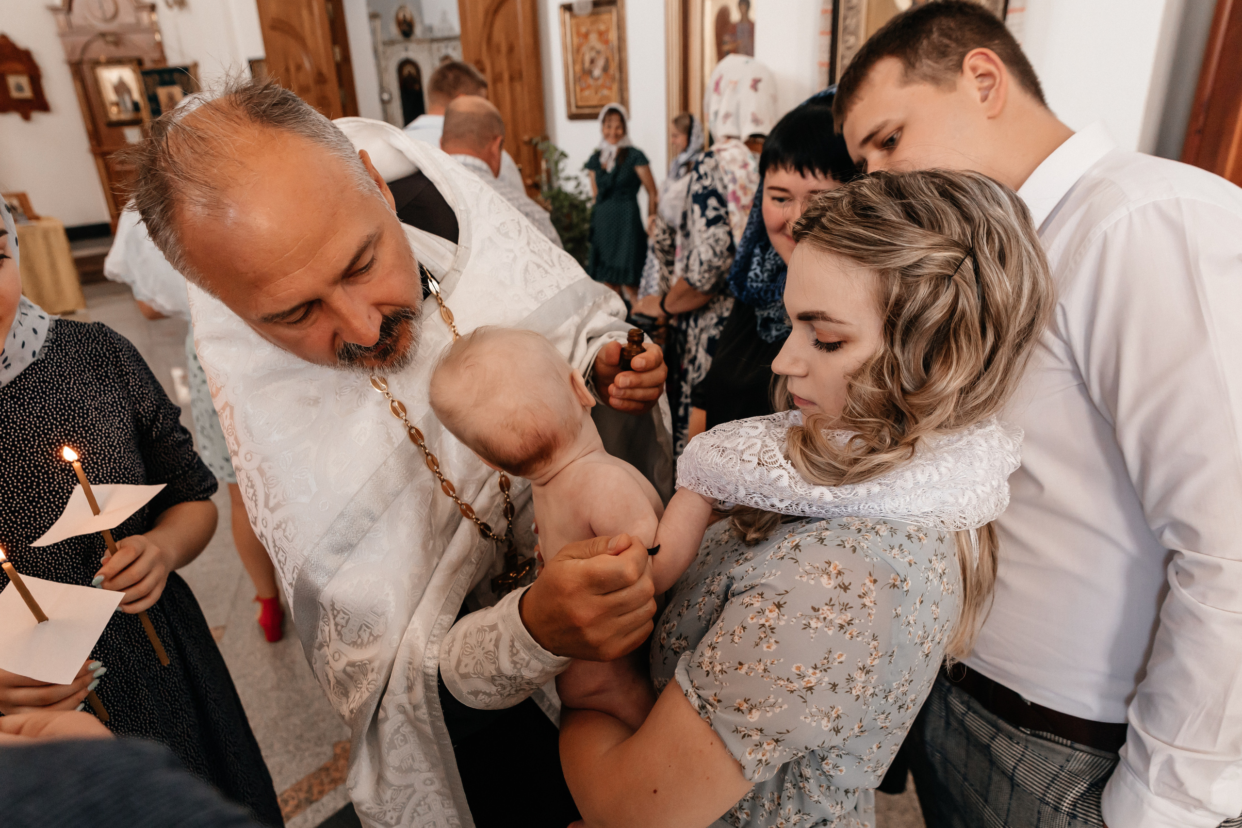 Крещение Тимофея. Семейный фотограф Минск Усова Ольга