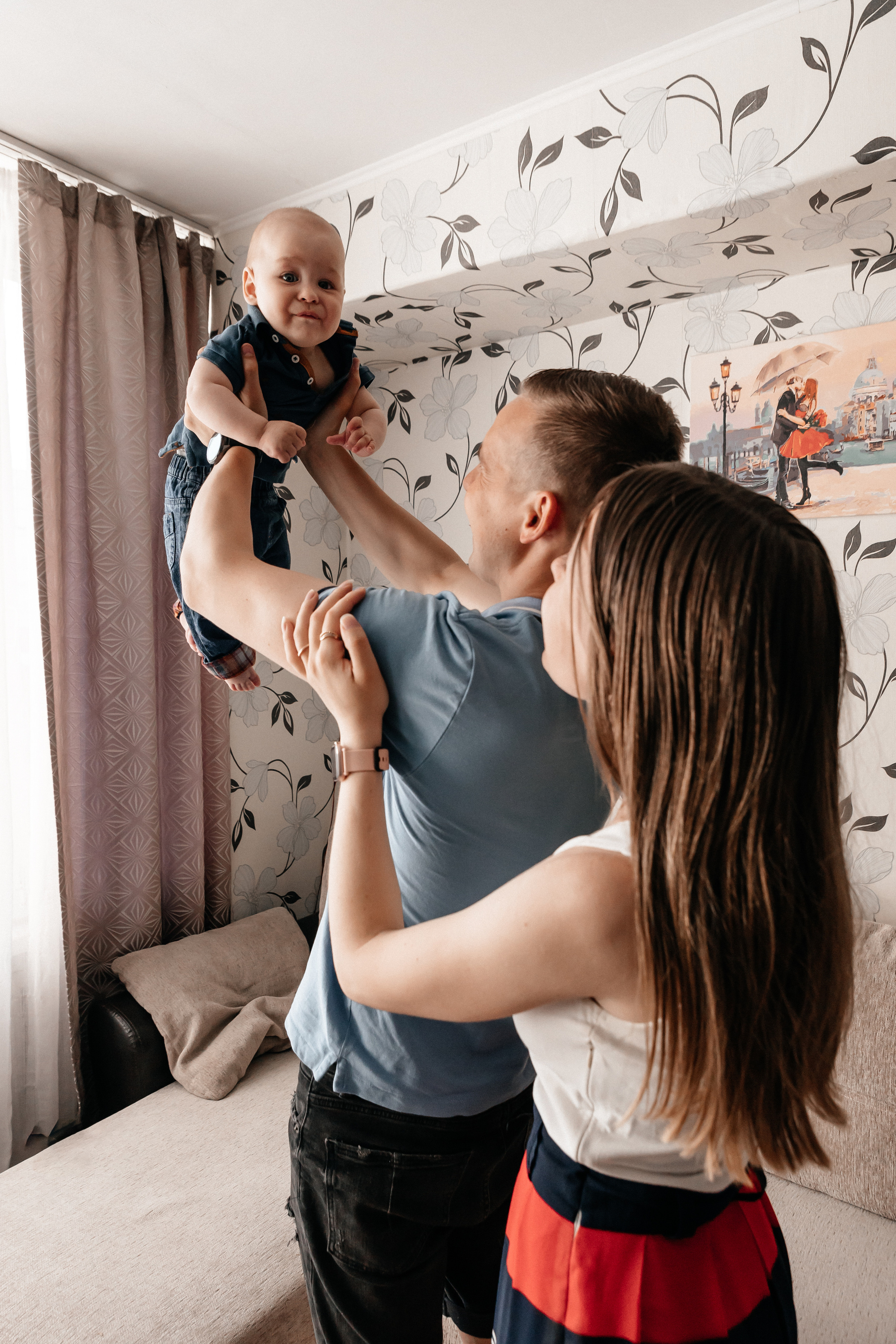 Юля, Витя, Мирон и Марфуня. Семейный фотограф Минск Усова Ольга