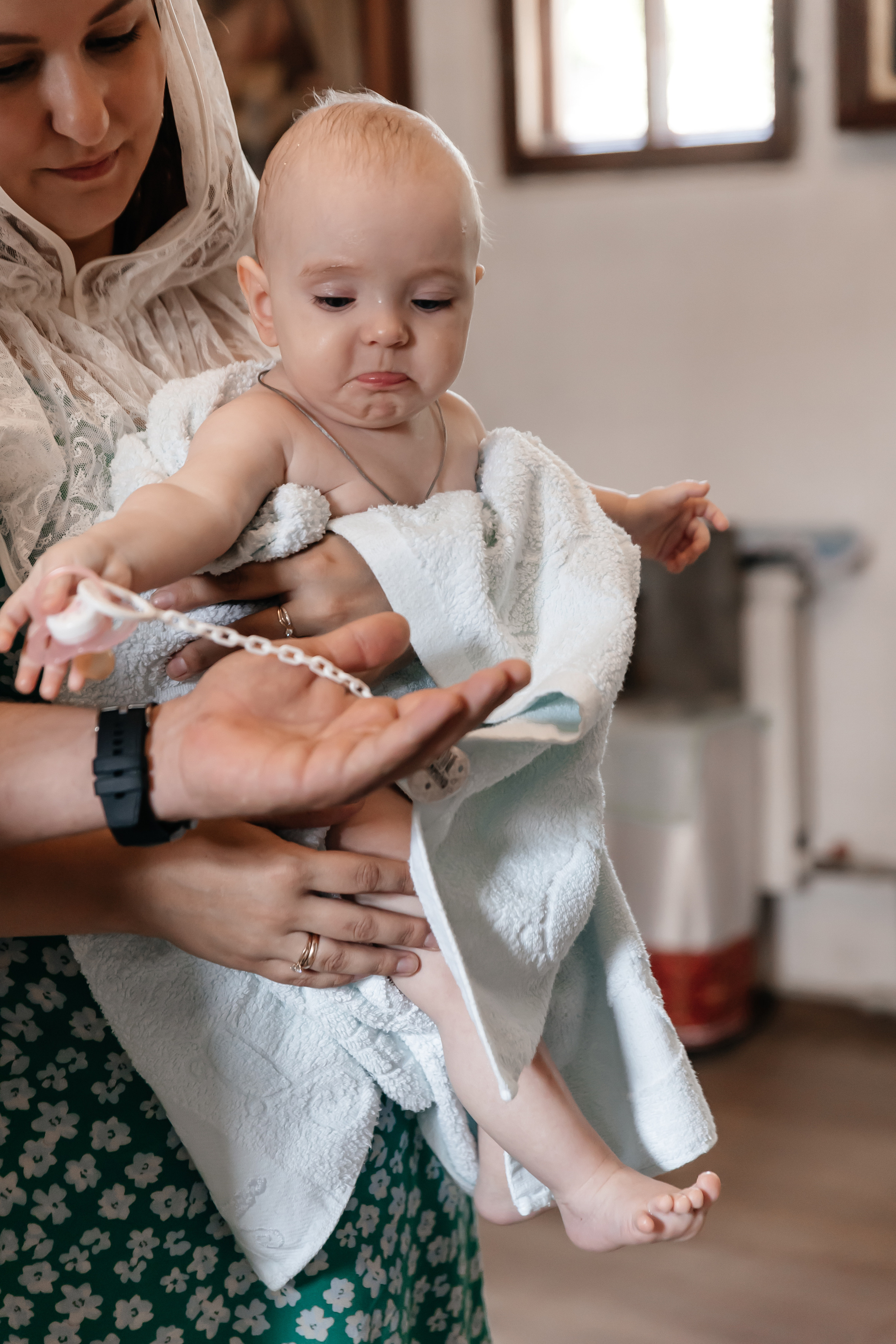 Крещение Надежды. Семейный фотограф Минск Усова Ольга