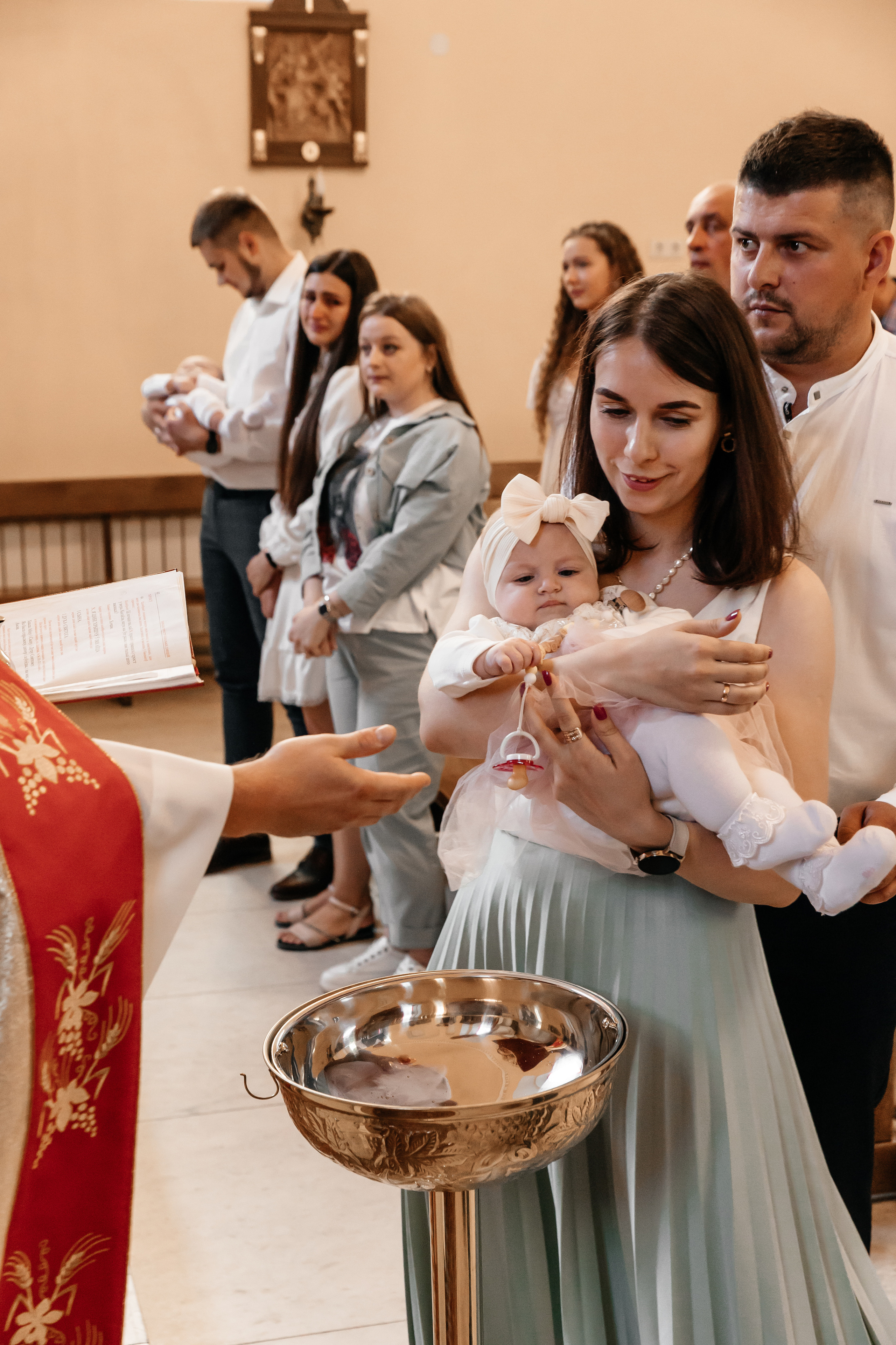 Крещение Полины. Семейный фотограф Минск Усова Ольга