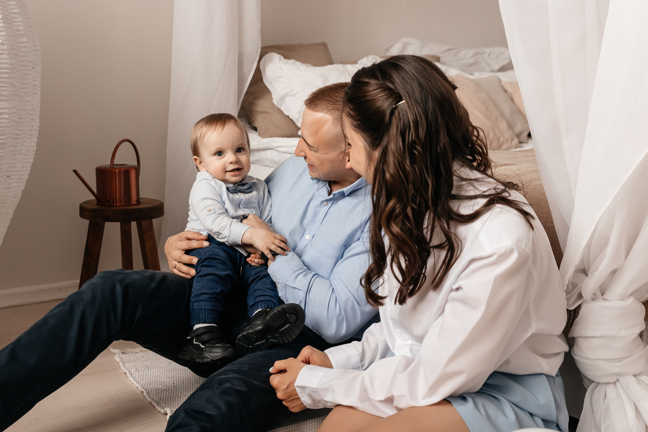 Кристина, Павел, Святослав. Семейный фотограф Минск Усова Ольга