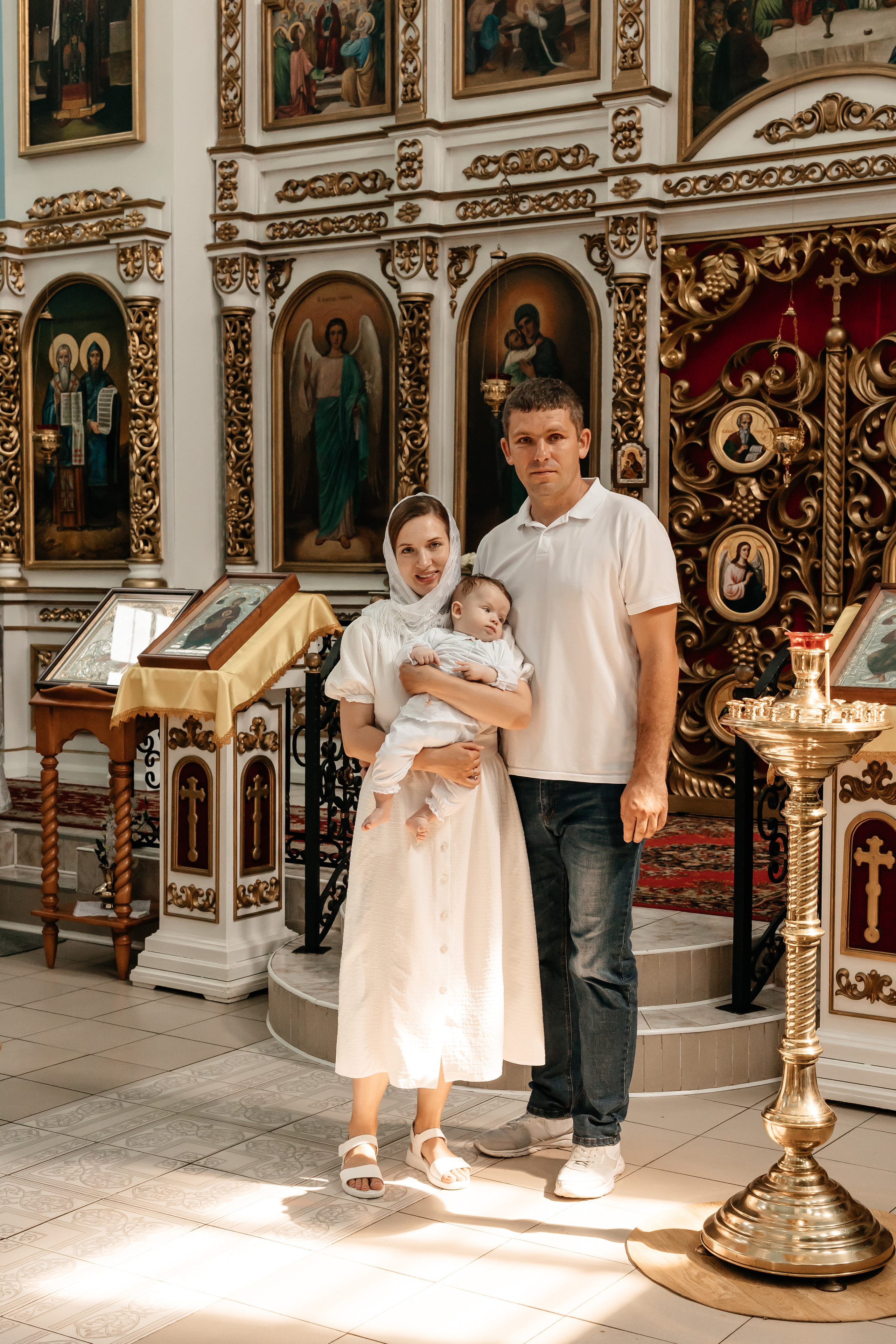 Крещение Никиты. Семейный фотограф Минск Усова Ольга