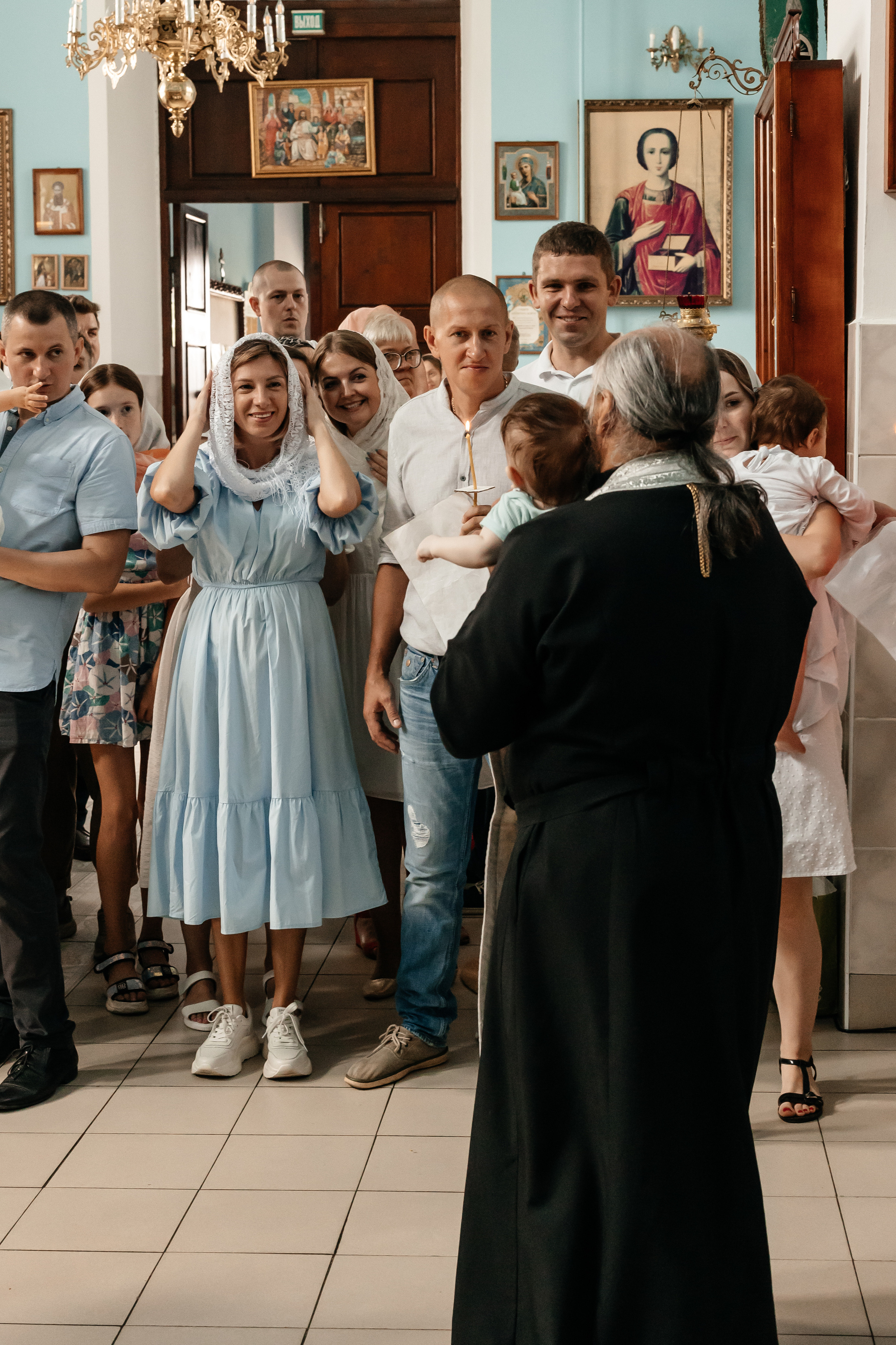 Крещение Никиты. Семейный фотограф Минск Усова Ольга