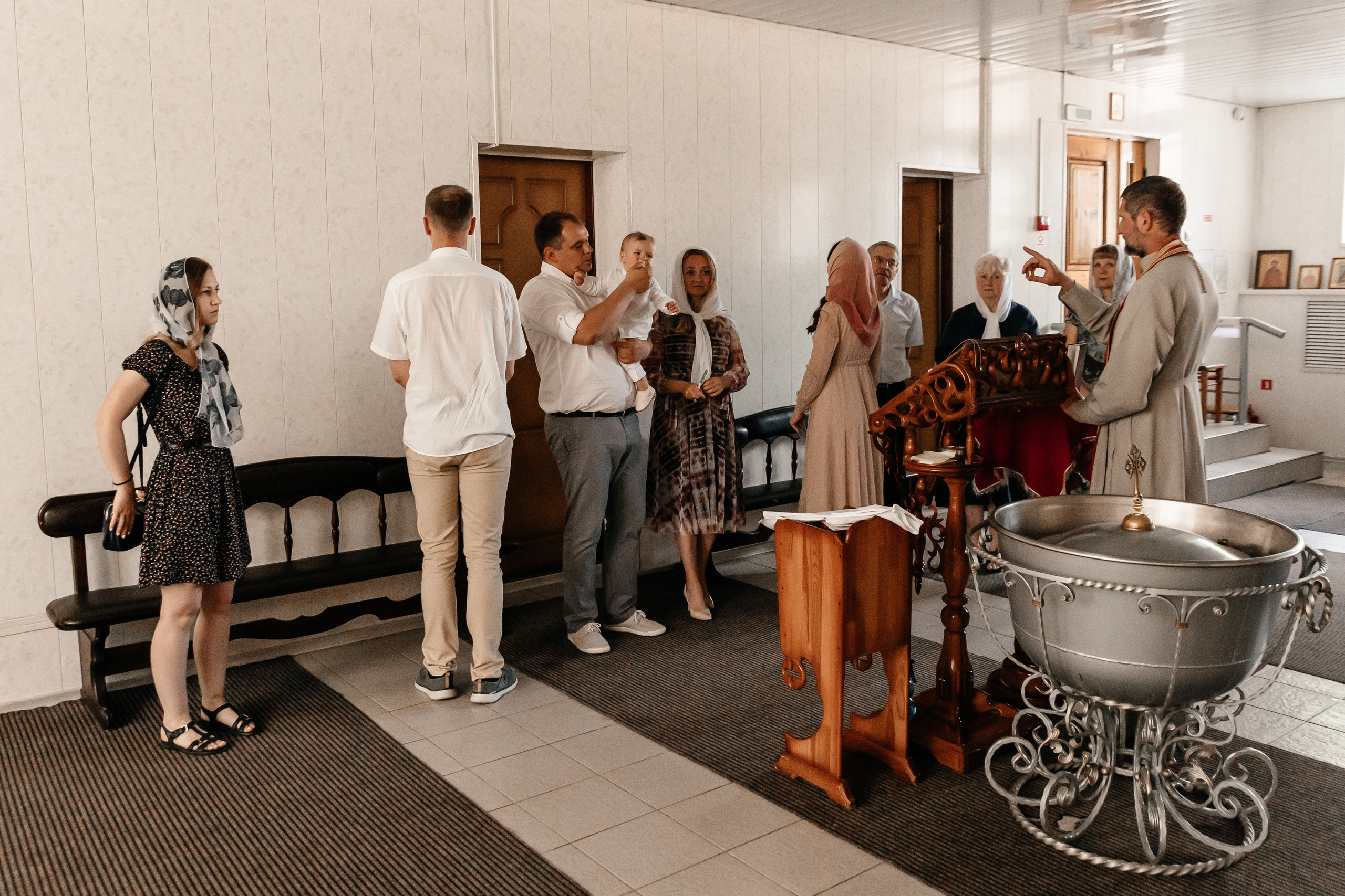 Крещение Никиты. Семейный фотограф Минск Усова Ольга