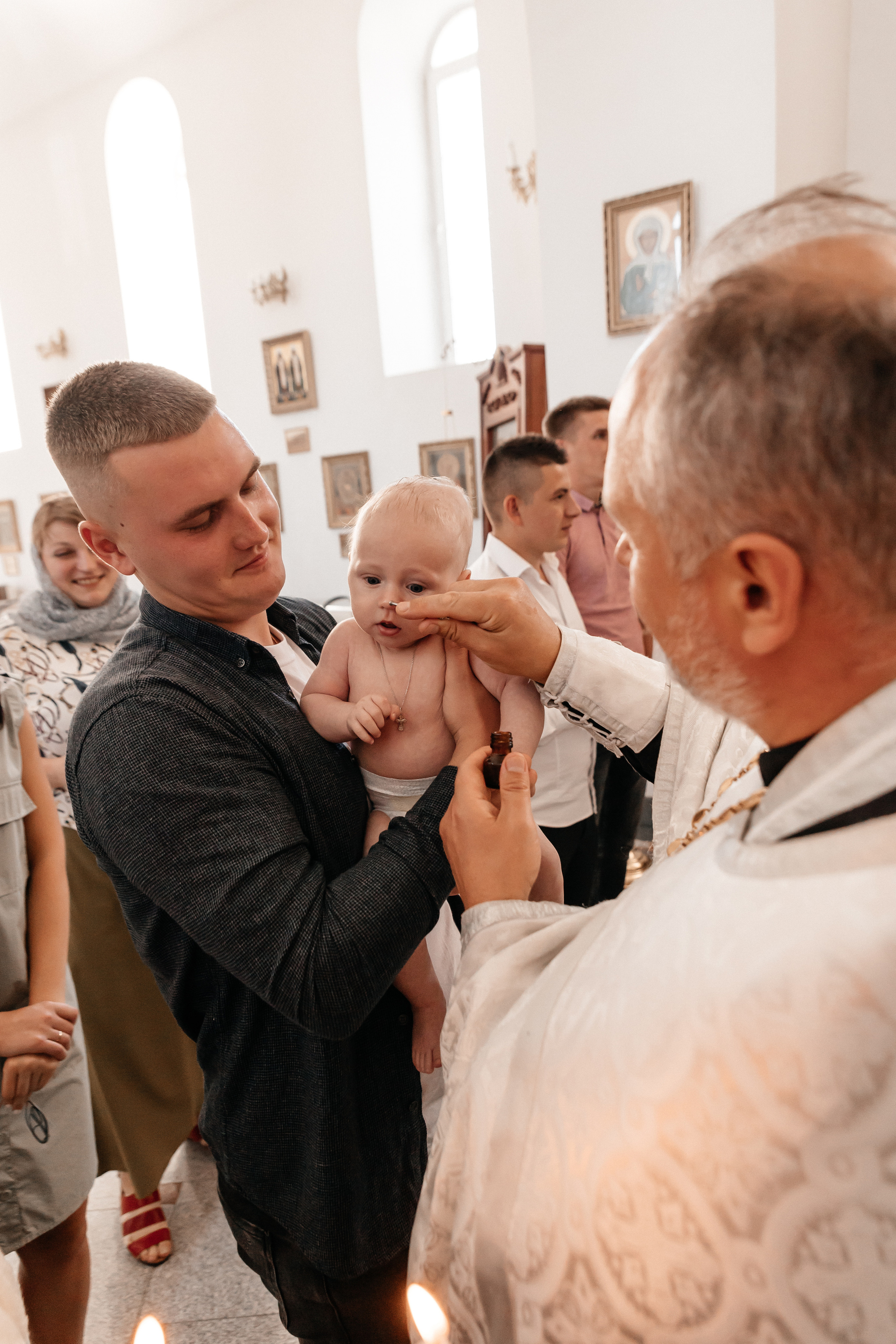 Крещение Тимофея. Семейный фотограф Минск Усова Ольга