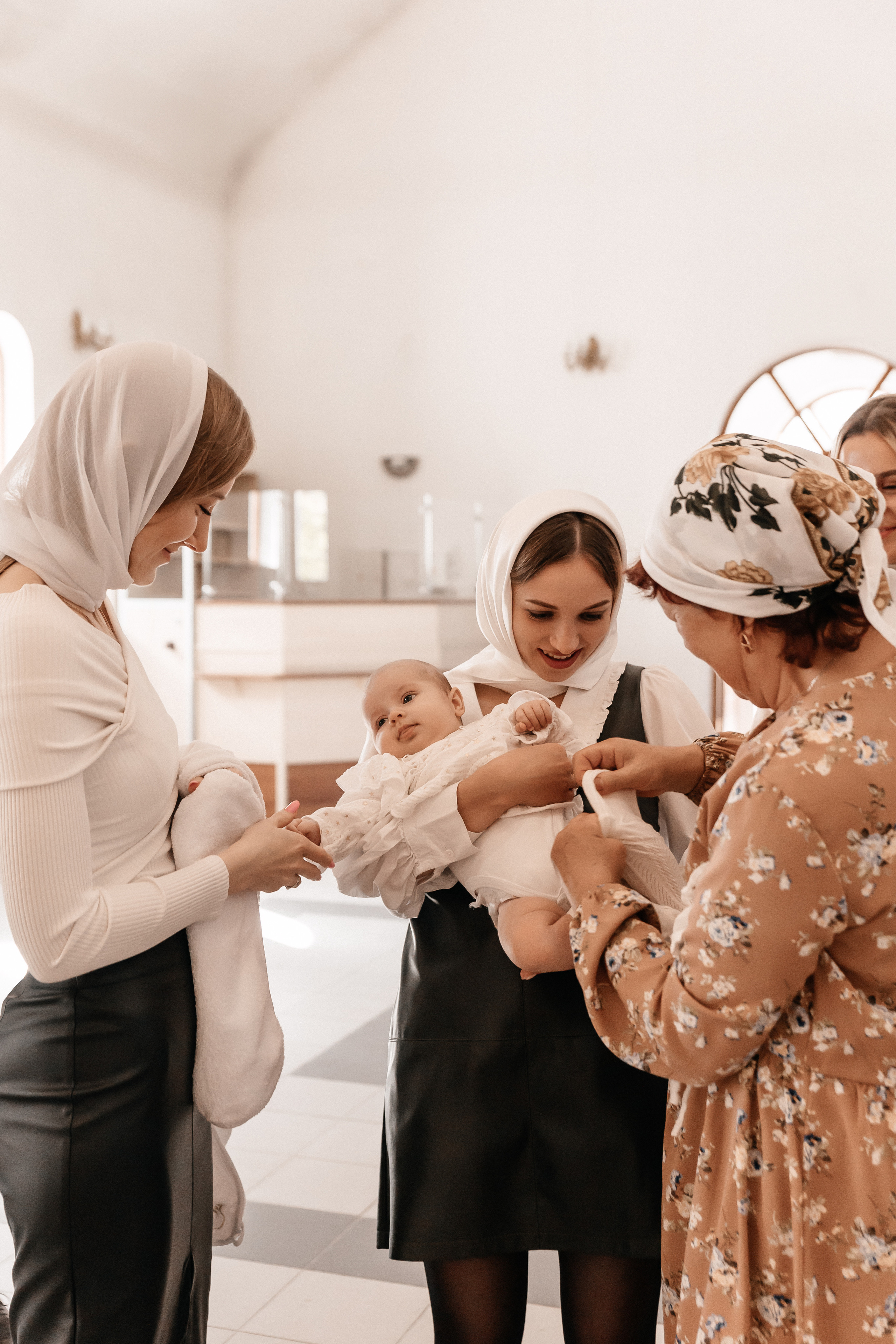 Крещение Анисии. Семейный фотограф Минск Усова Ольга