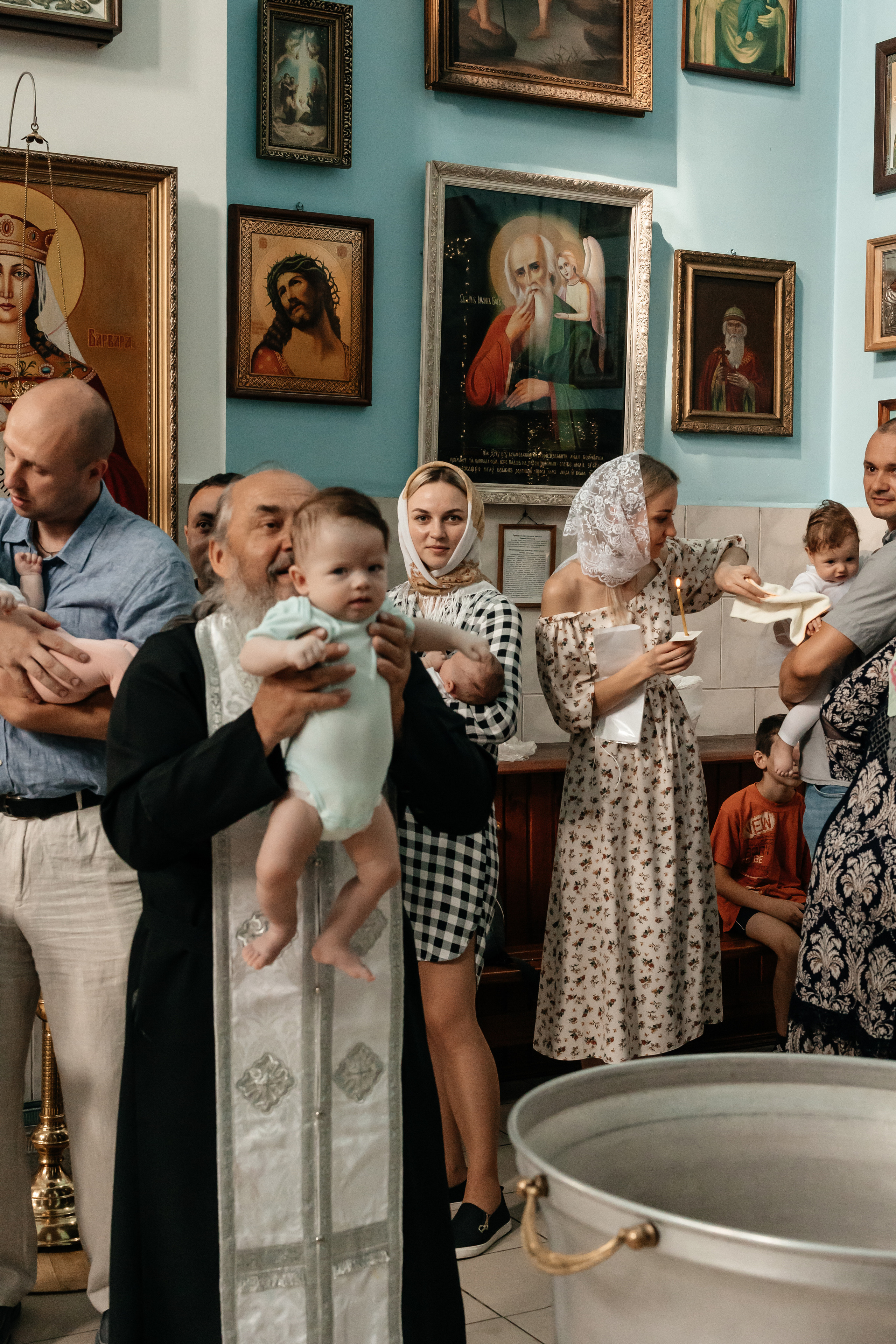 Крещение Никиты. Семейный фотограф Минск Усова Ольга