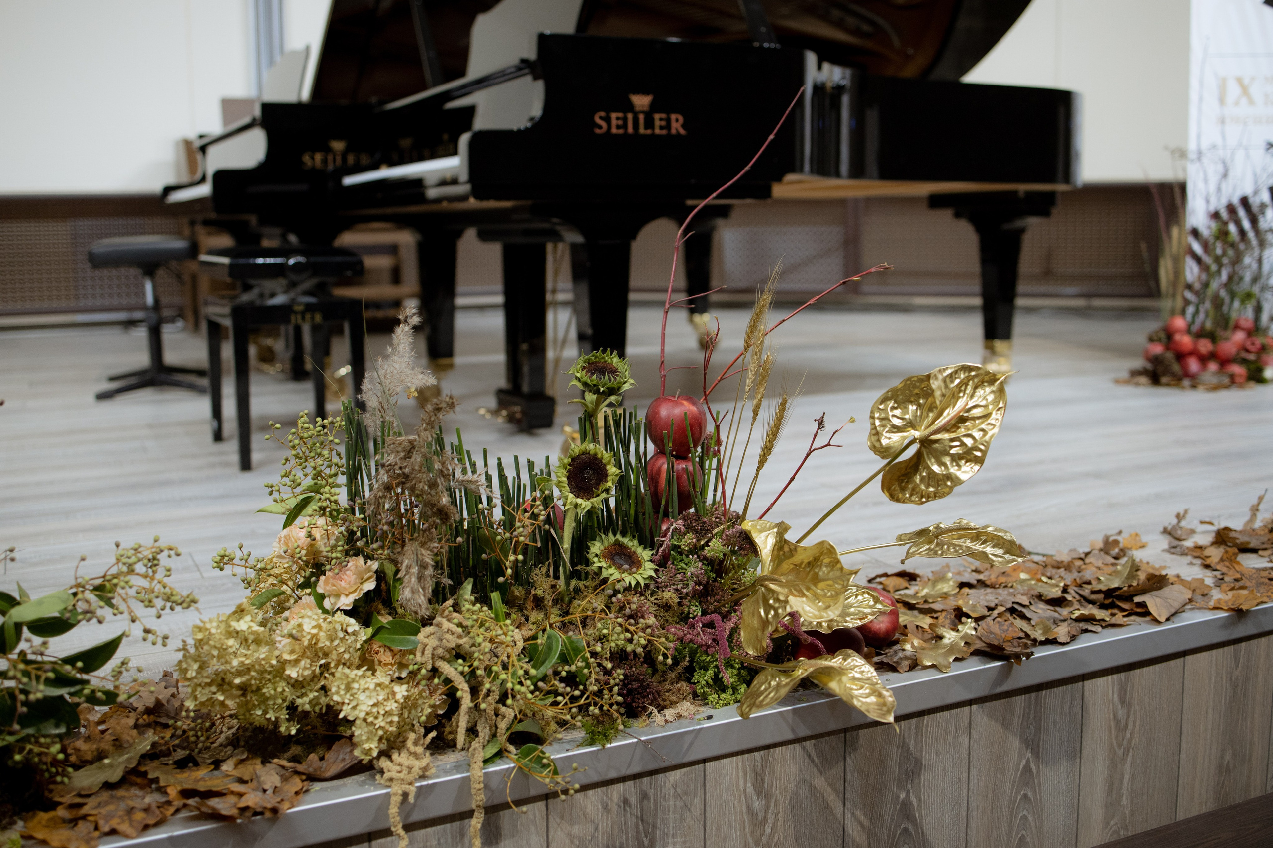 Оформление IX Международного конкурса пианистов имени Д. Д. Шостаковича. Оформление свадеб, декор свадеб Вера Маркова, Москва