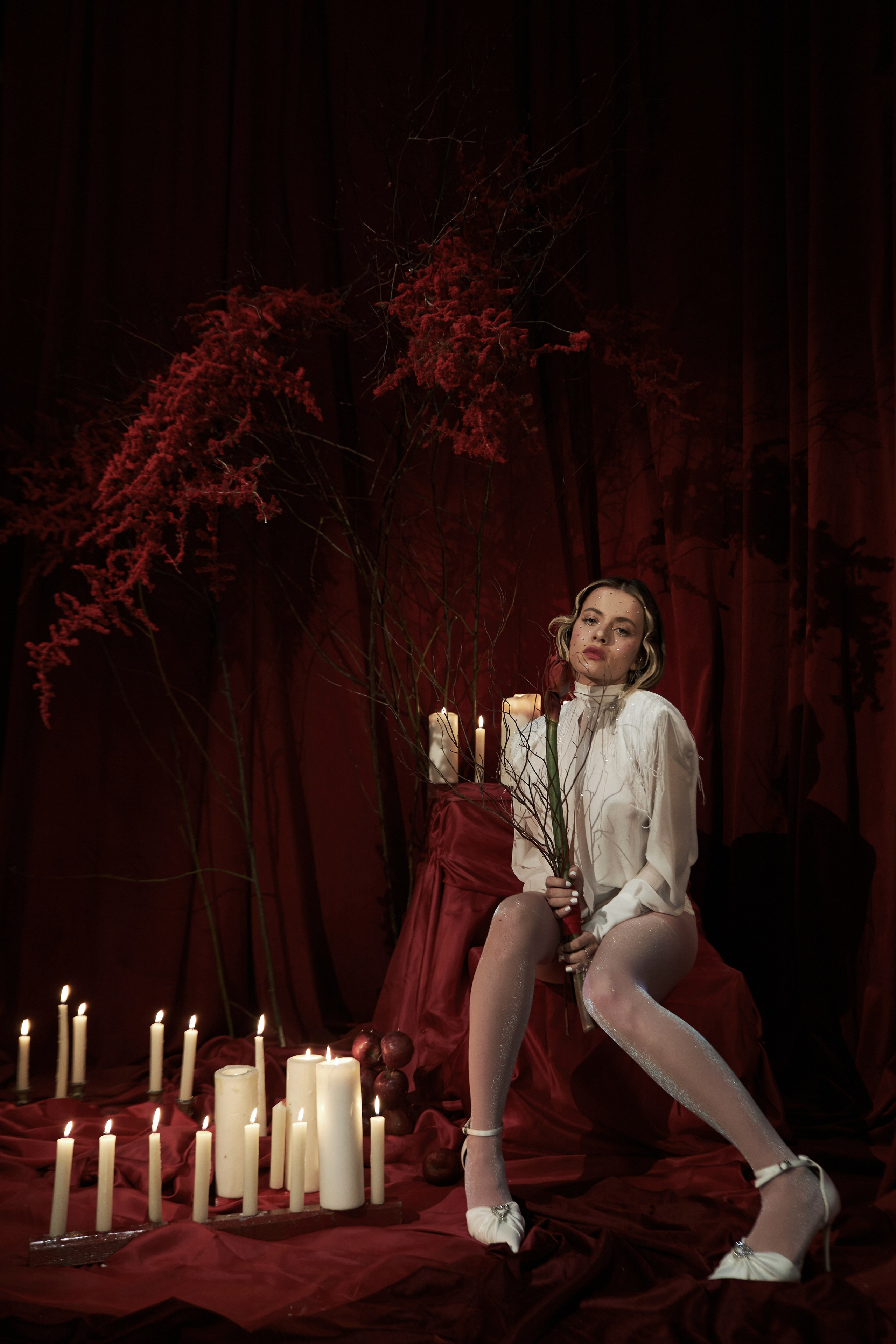 Актриса Катя Кабак. Оформление свадеб, декор свадеб Вера Маркова, Москва