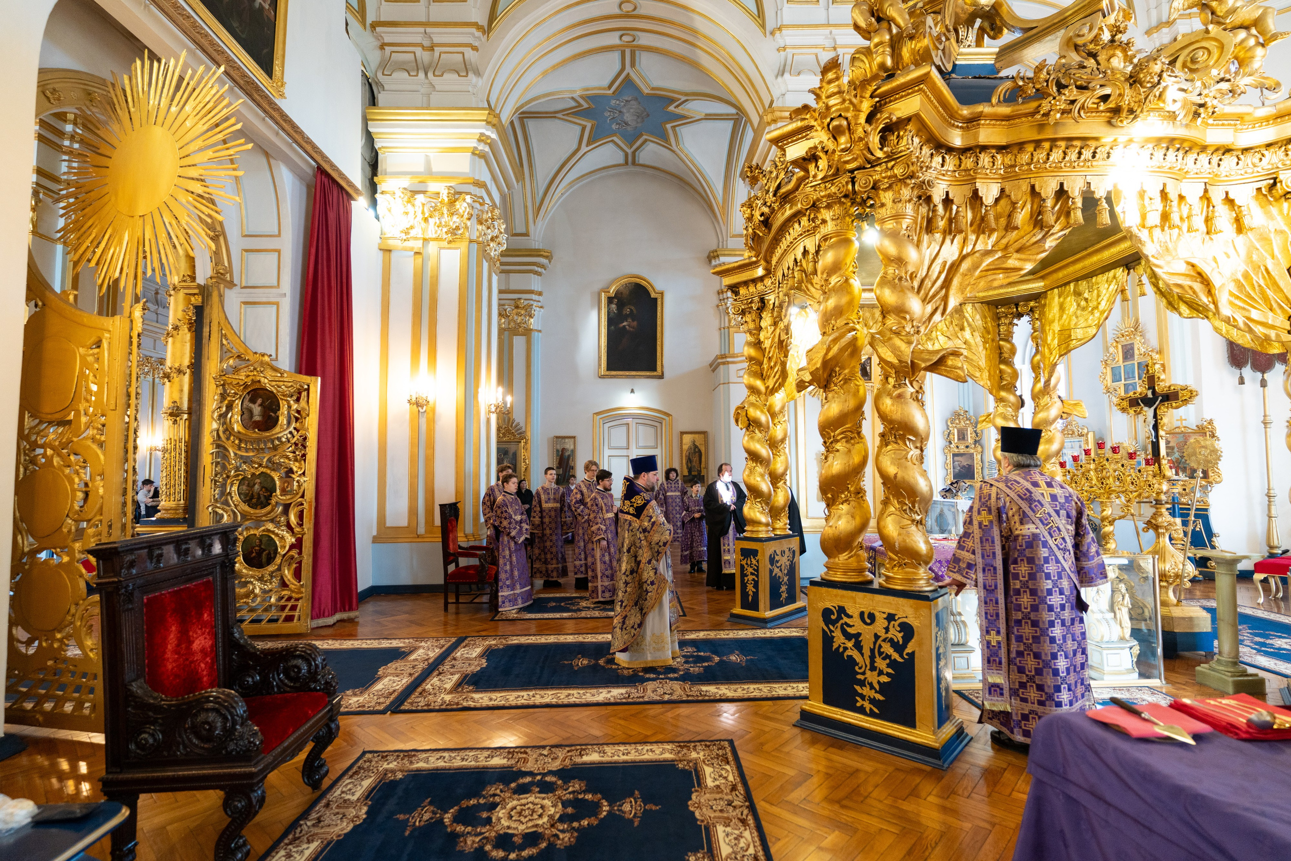 Неделя 3-я Великого поста, Крестопоклонная. НИКОЛО-БОГОЯВЛЕНСКИЙ МОРСКОЙ СОБОР