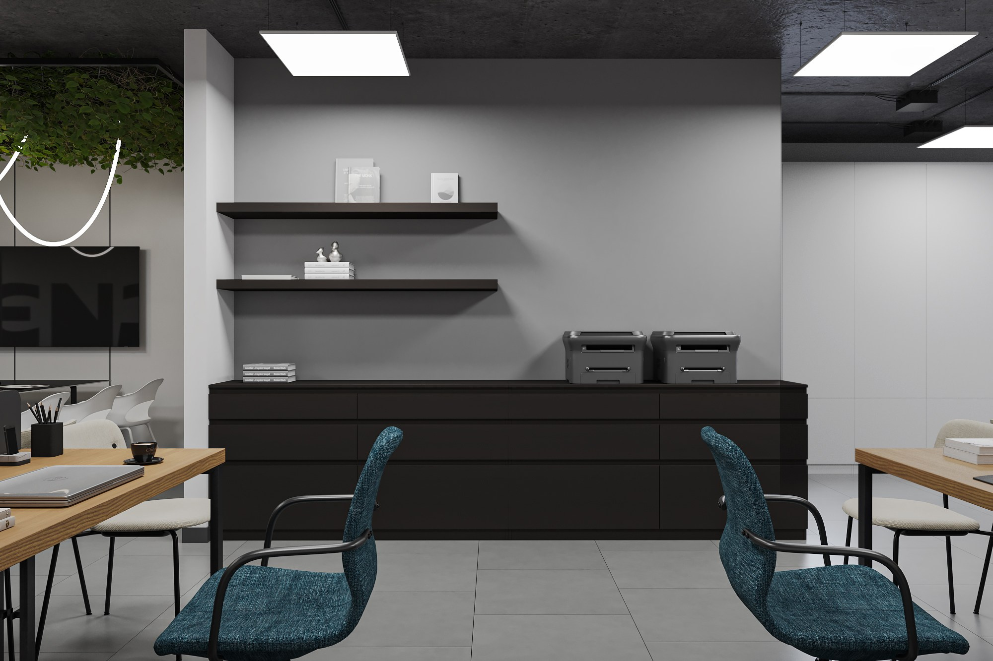 Офисы рекламного агенства «СиЭмБи, 150 м². Студия дизайна