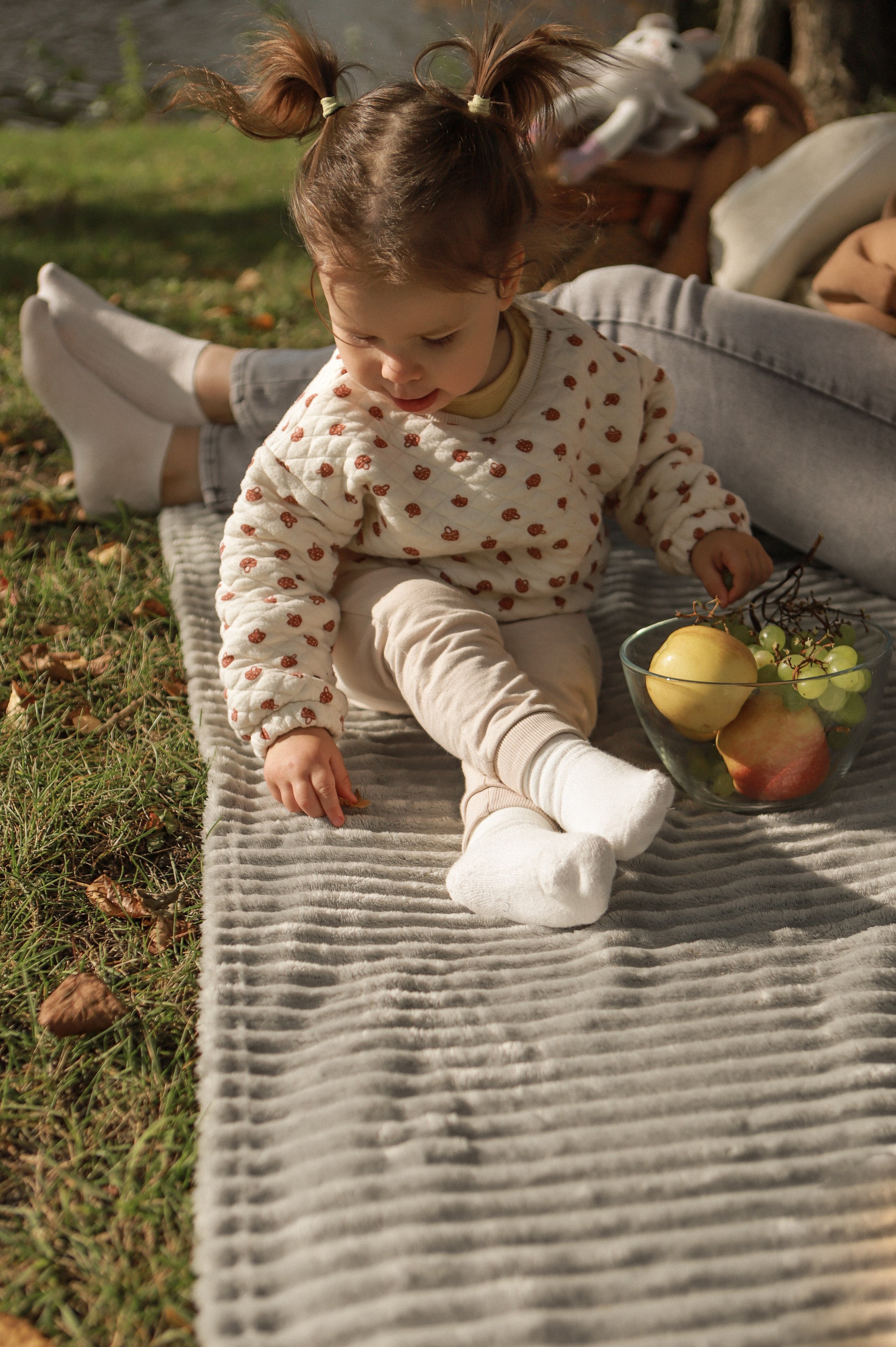 Семейная фотосессия - Теплый осенний пикник с маленьким Счастьем. Семейный и женский фотограф Кемерово Мария Степ