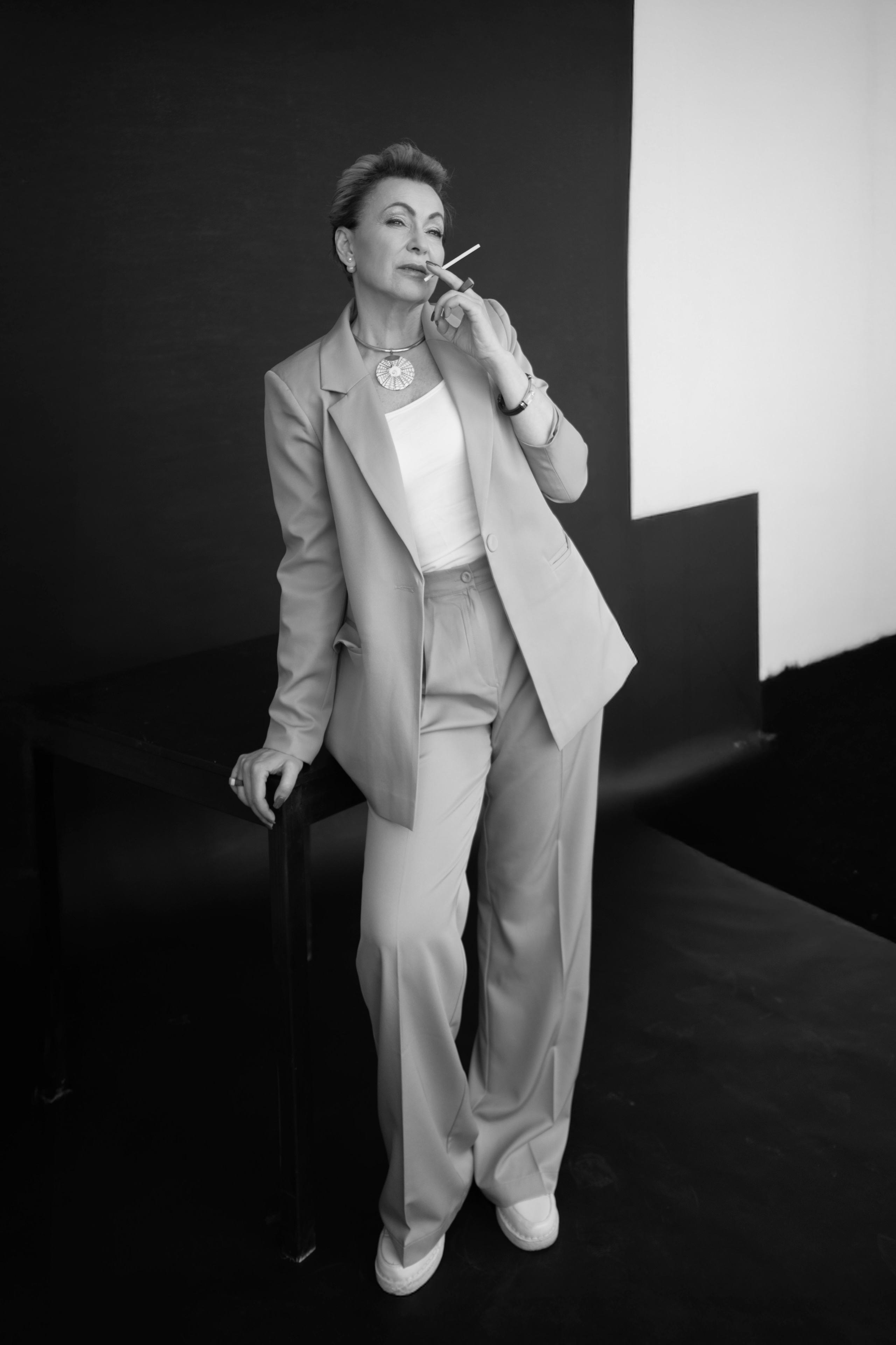 черно-белая фотография