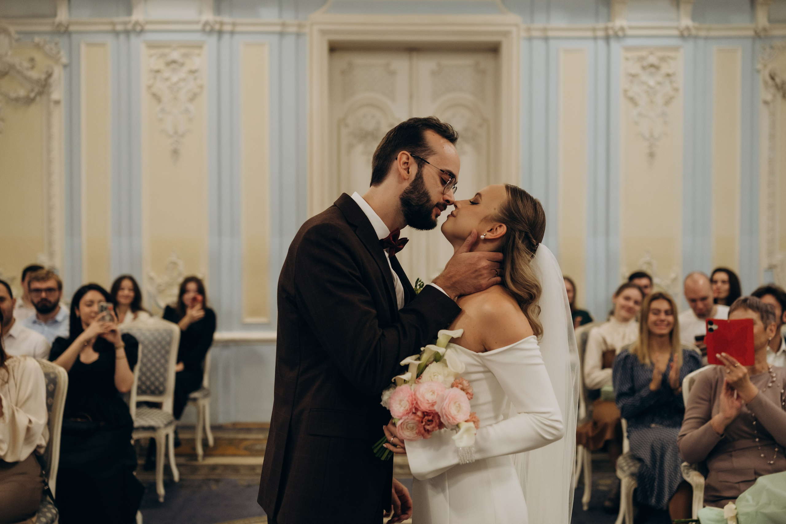 Юра и Полина | 2-й дворец и Половцова. Свадебный и love story фотограф в Санкт-Петербурге