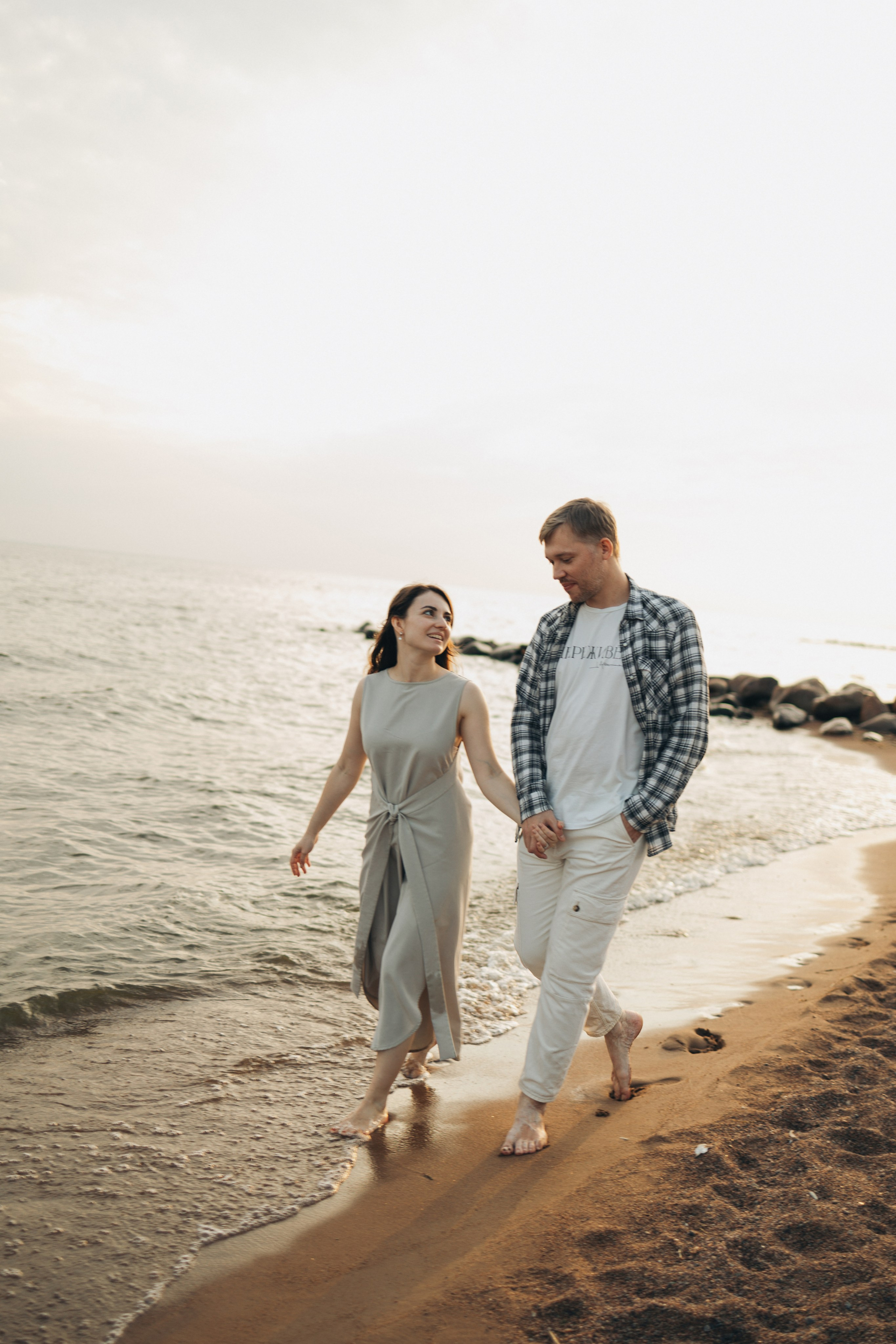 Финский залив в сентябре. Портретный фотограф в Санкт-Петербурге