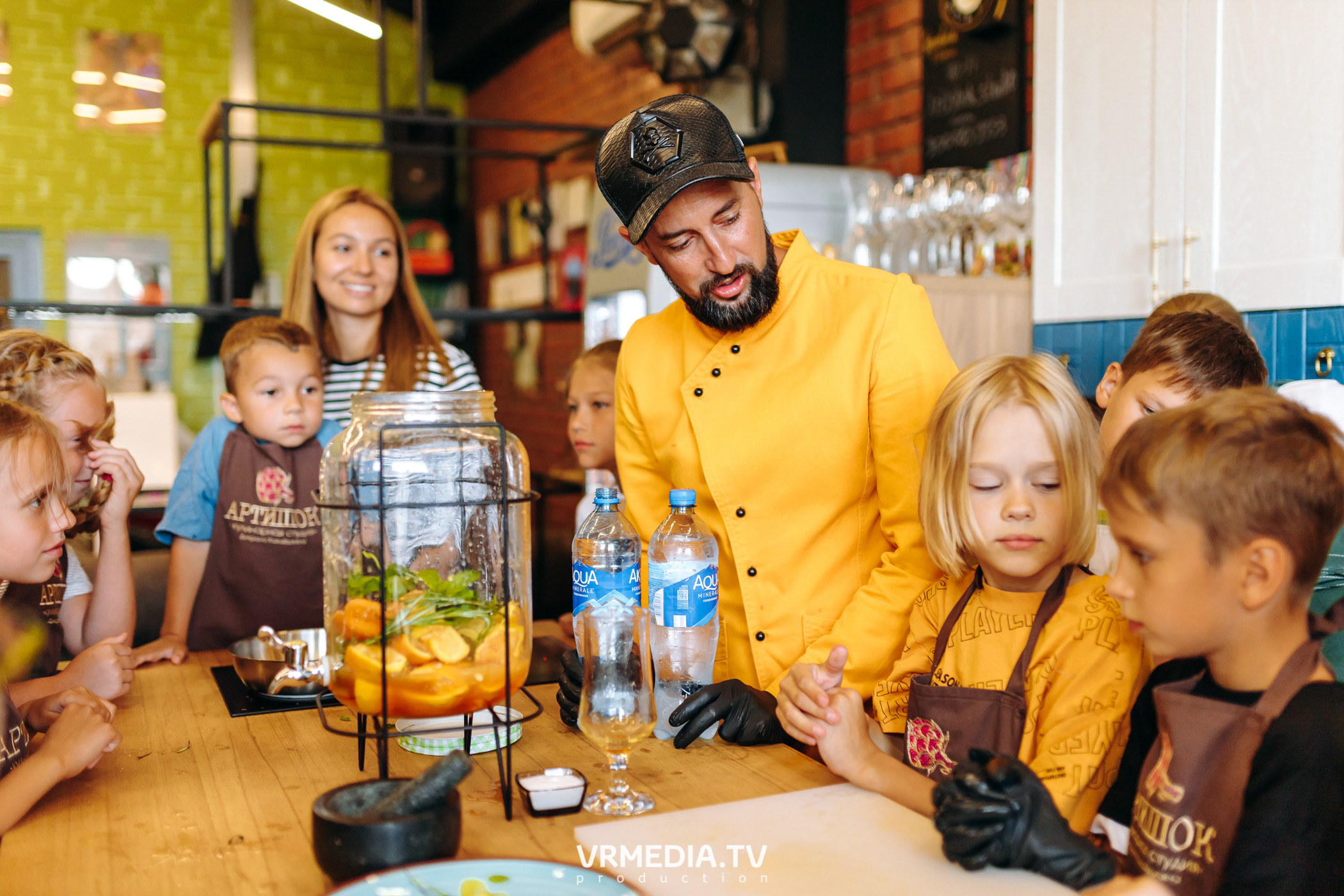 День рождения Артура Калайджяна в кулинарной студии «Артишок»