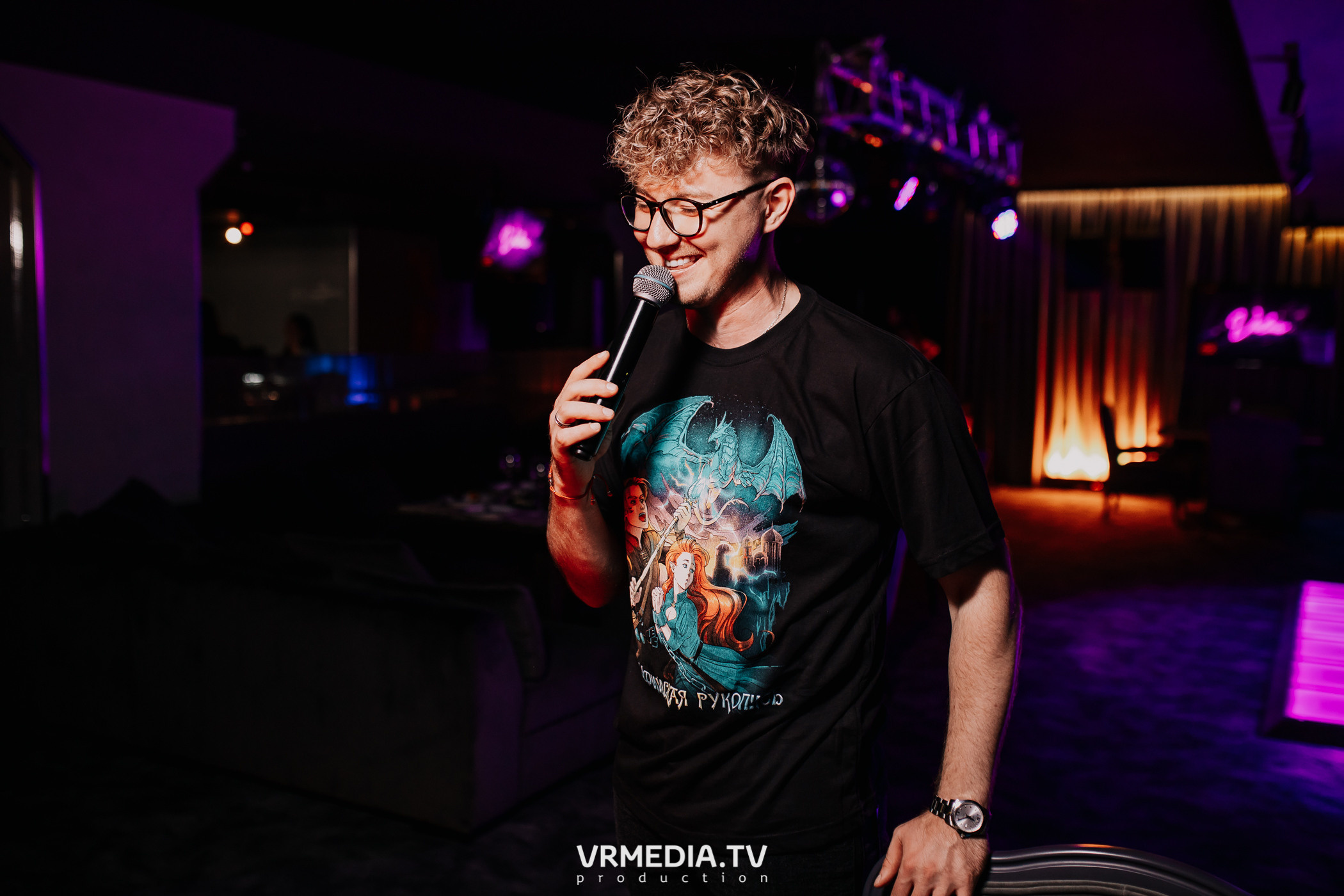 Русский рок в караоке-баре «Volna»