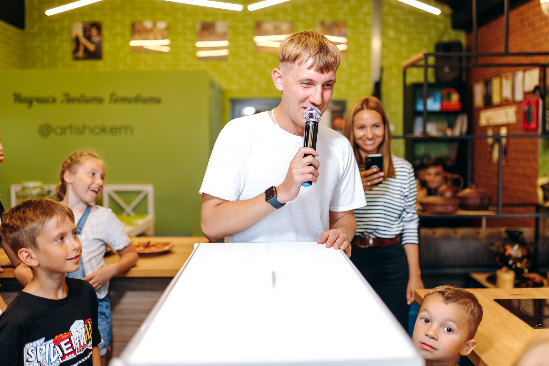 День рождения Артура Калайджяна в кулинарной студии «Артишок»