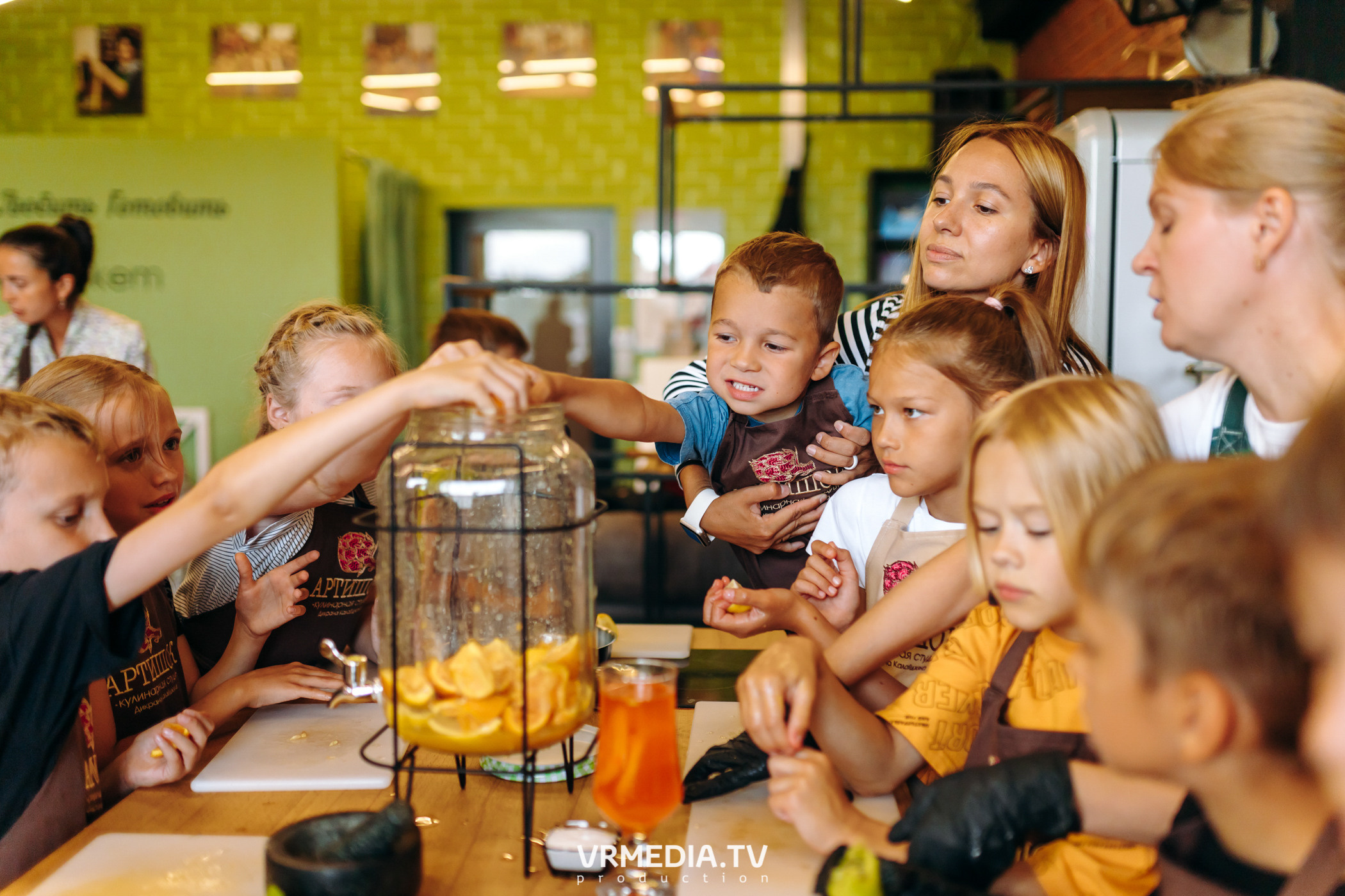День рождения Артура Калайджяна в кулинарной студии «Артишок»