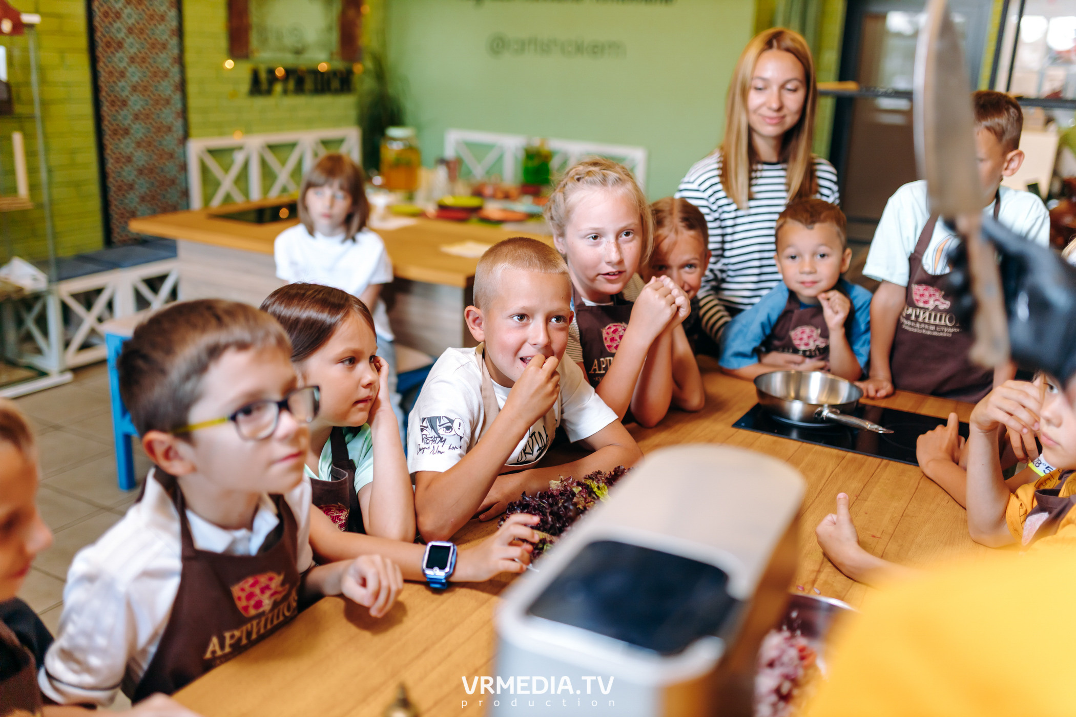 День рождения Артура Калайджяна в кулинарной студии «Артишок»