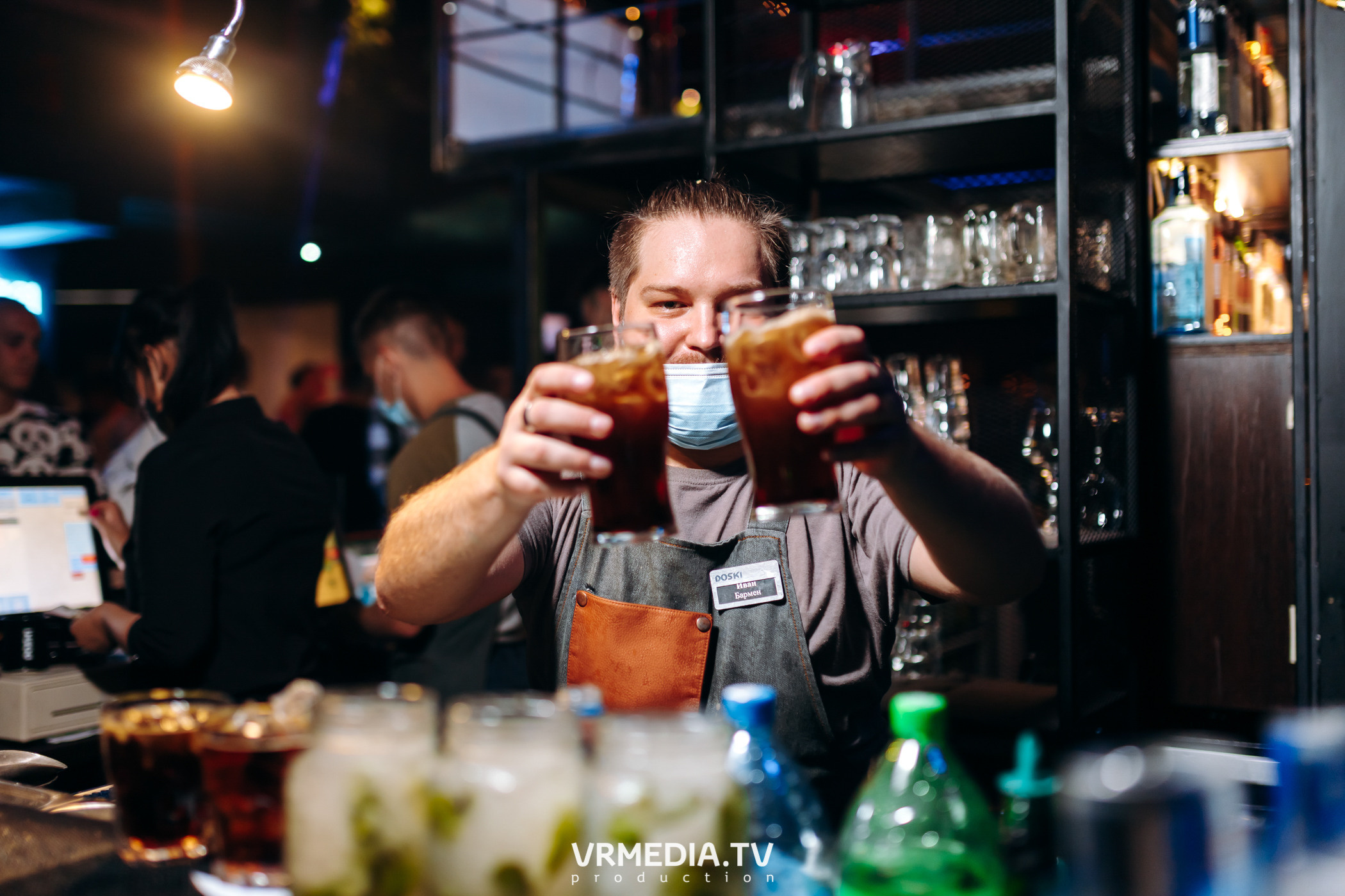 Новогодние корпоративы в баре «DOSKI»