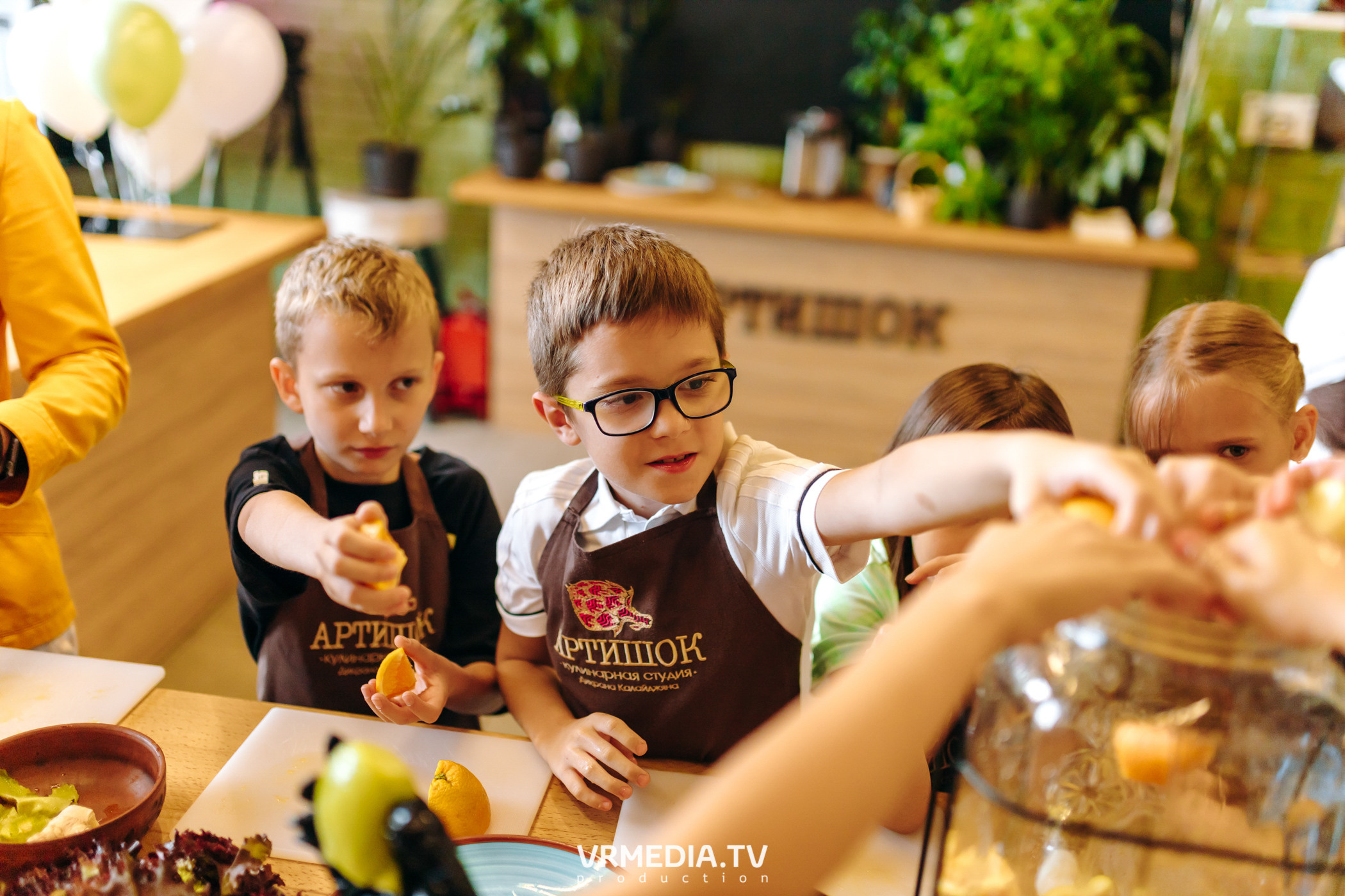 День рождения Артура Калайджяна в кулинарной студии «Артишок»
