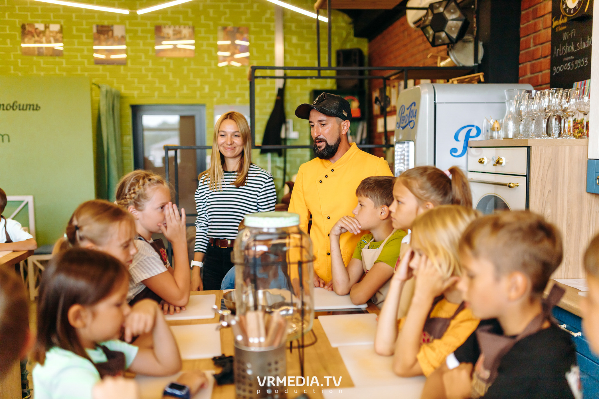 День рождения Артура Калайджяна в кулинарной студии «Артишок»