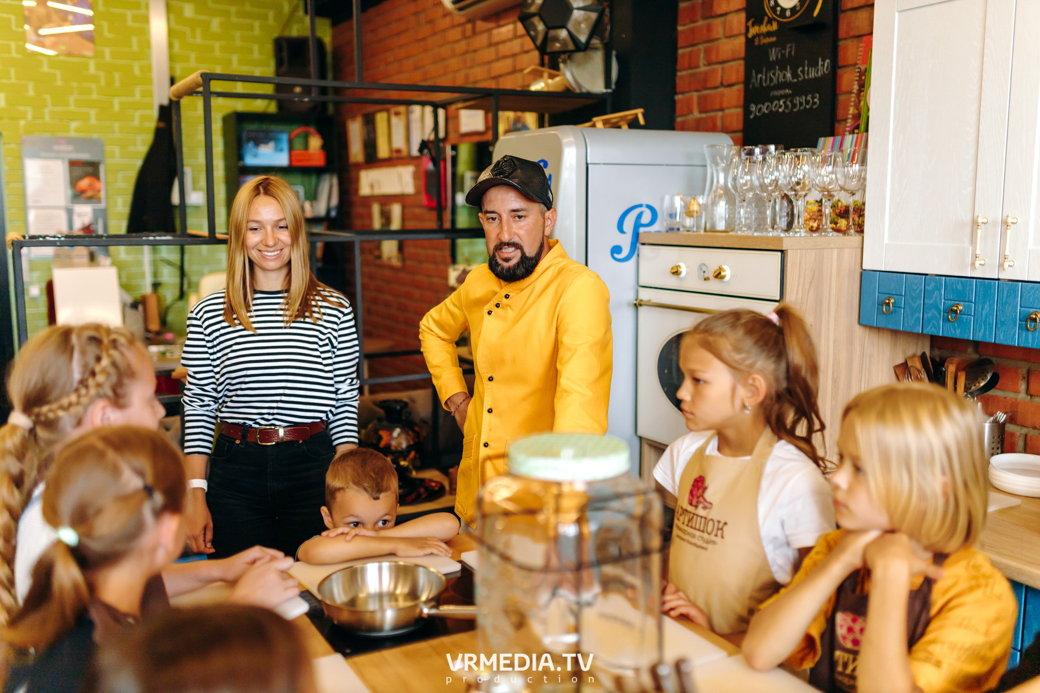 День рождения Артура Калайджяна в кулинарной студии «Артишок»