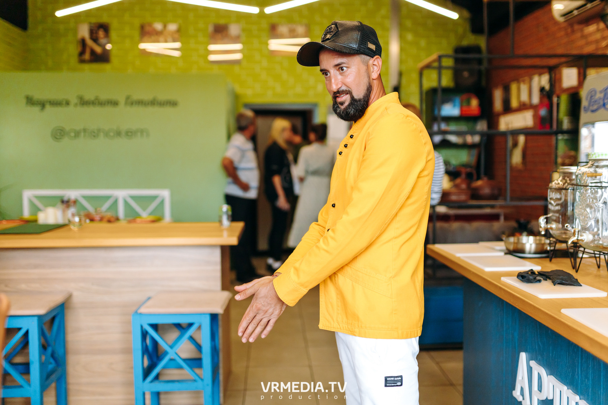 День рождения Артура Калайджяна в кулинарной студии «Артишок»