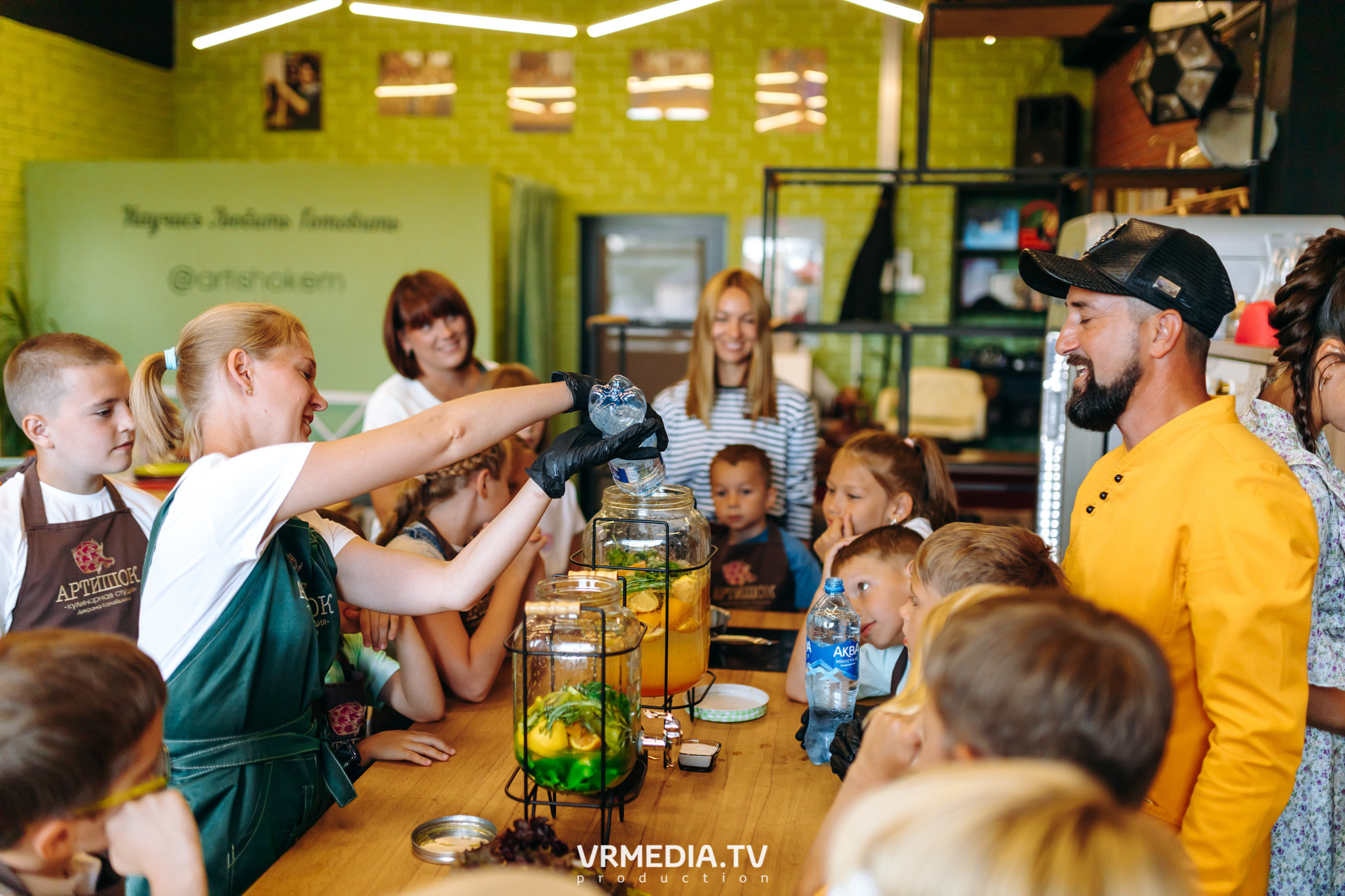 День рождения Артура Калайджяна в кулинарной студии «Артишок»