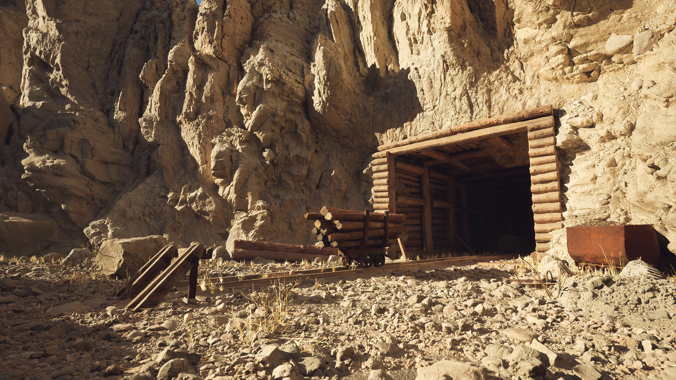 Заброшенная Шахта | 2022. 6/88 Studio — производство графики под ключ на Unreal Engine