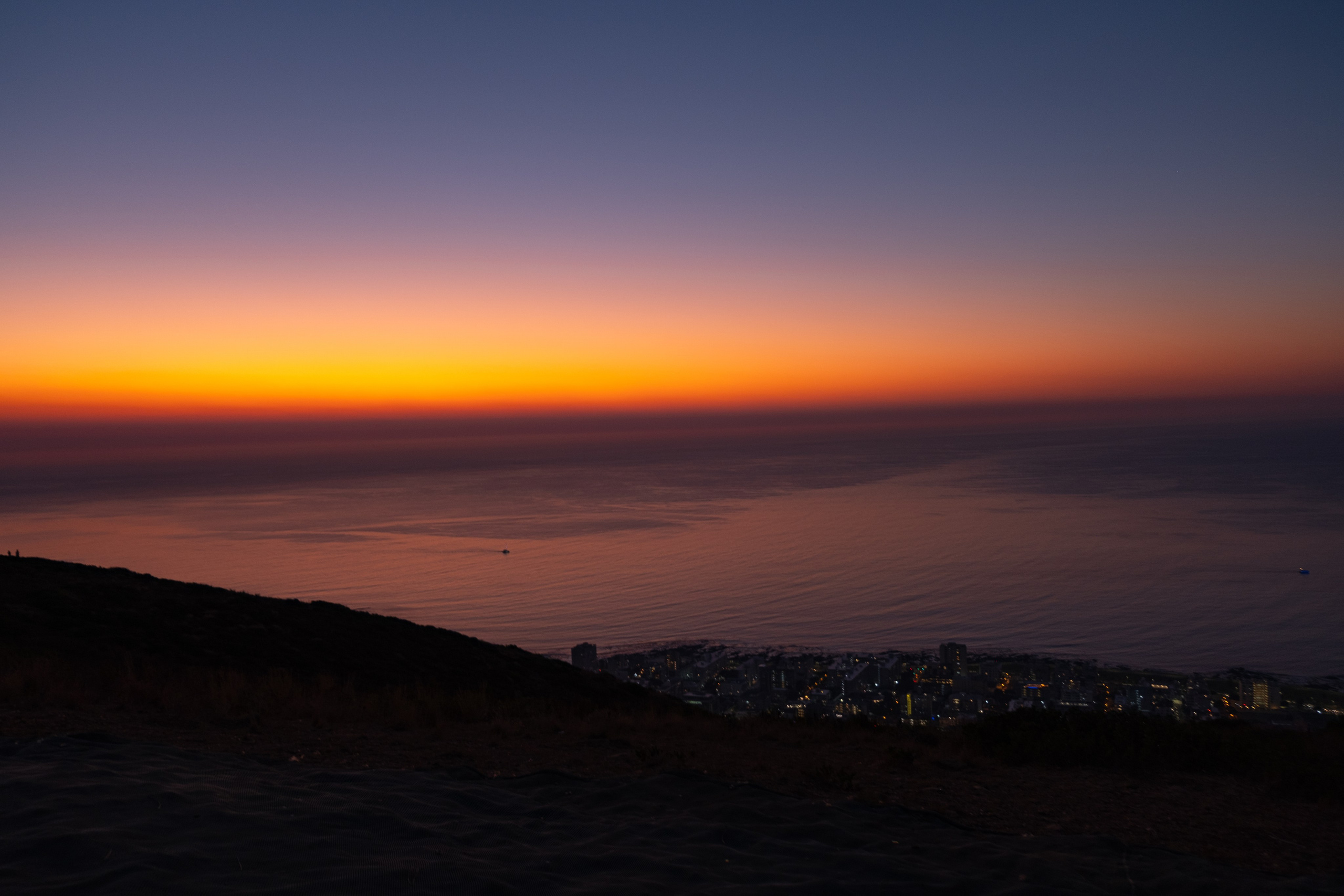 Морские котики и закат. Фотографии из путешествий