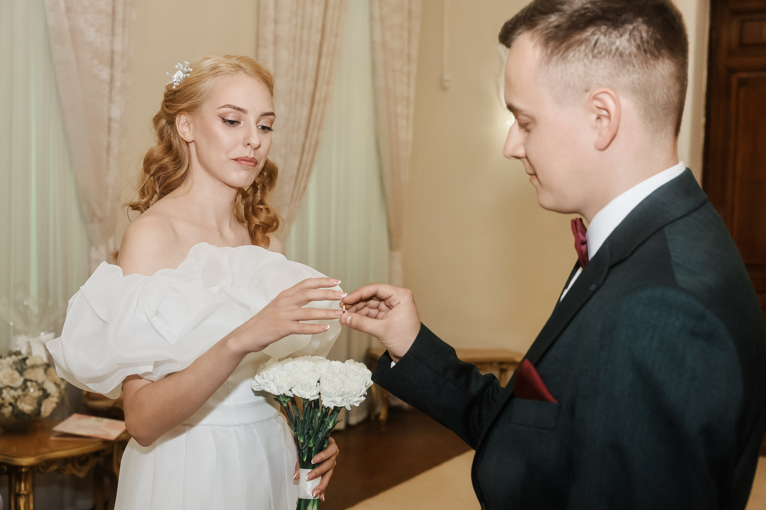 Эстетичная свадебная съёмка в Иваново | Фотограф Гитарина