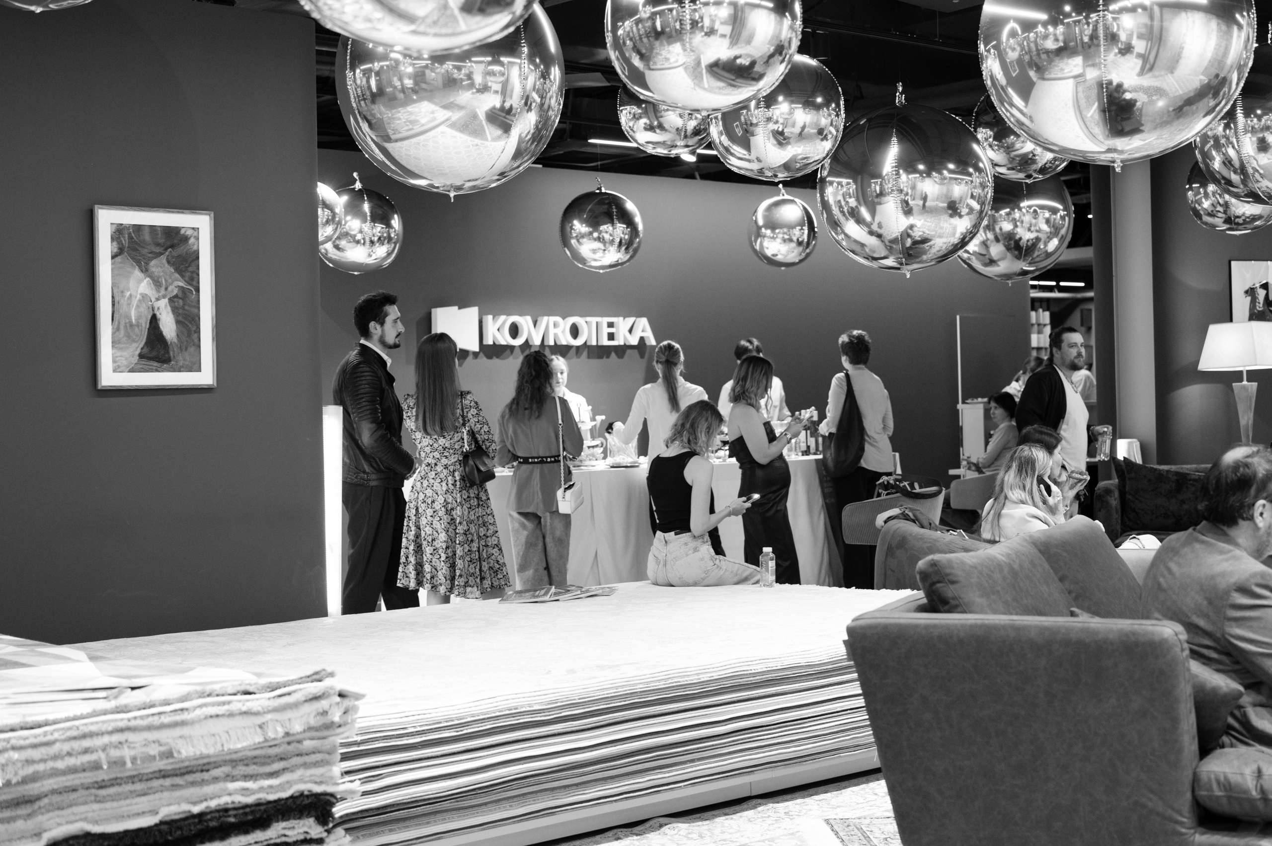 Открытие шоурума KOVROTEKA. Свадебный и семейный фотограф в Домодедово и Москве Юлия Курзаева