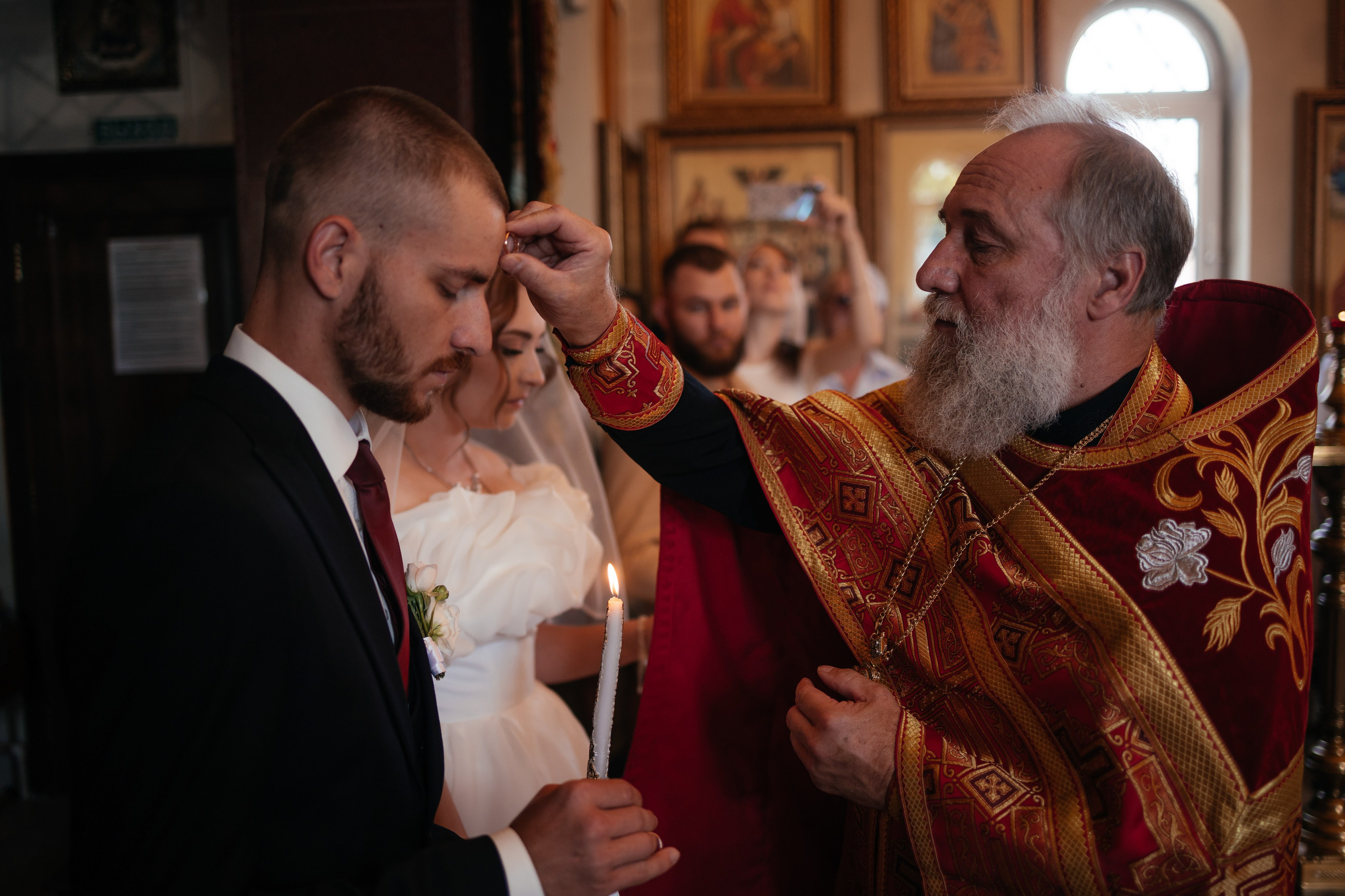Венчание Аркадий Парасковья. Фотограф Крохин Олег