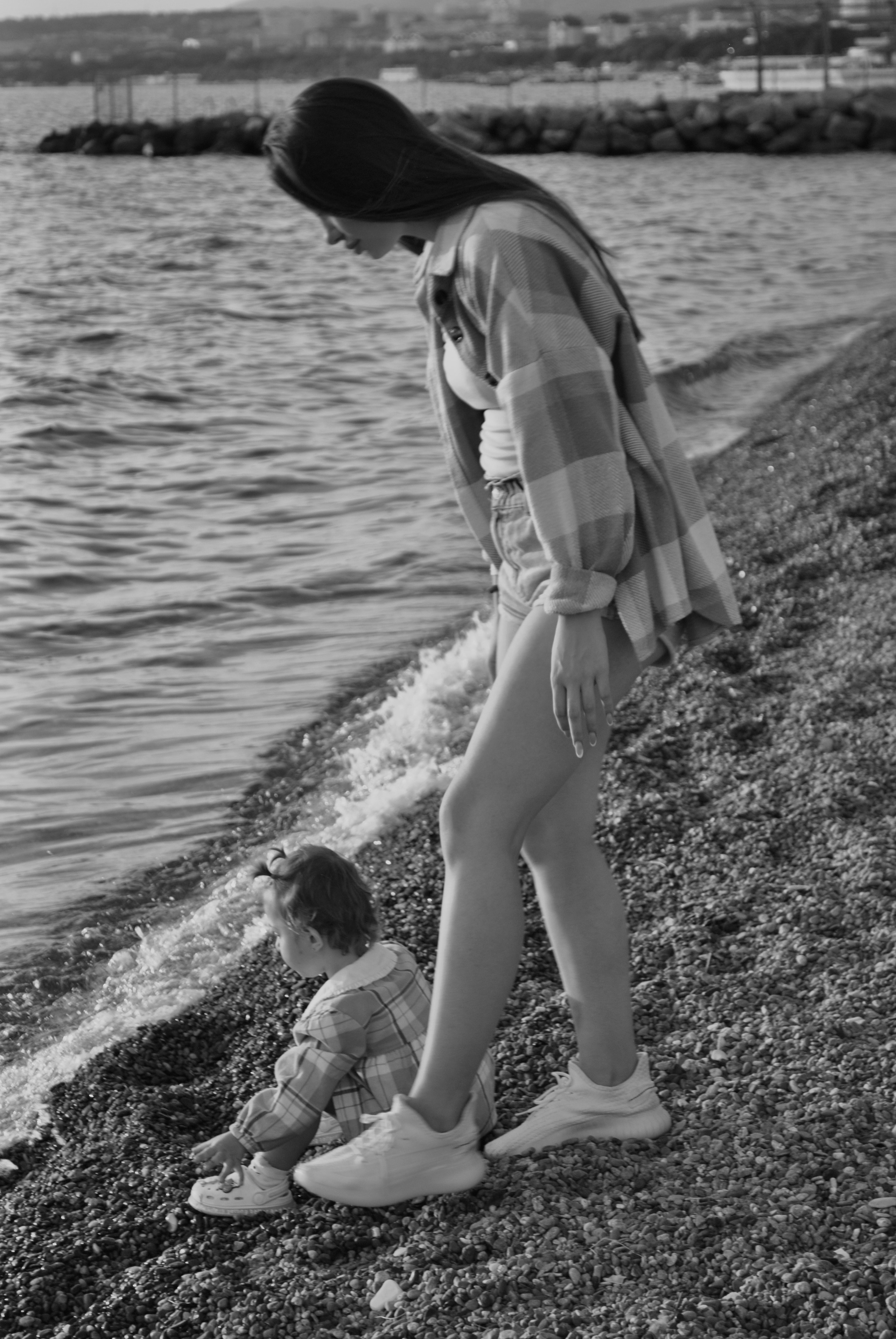 Анастасия и дочь. Фотограф Мария Мусаелян