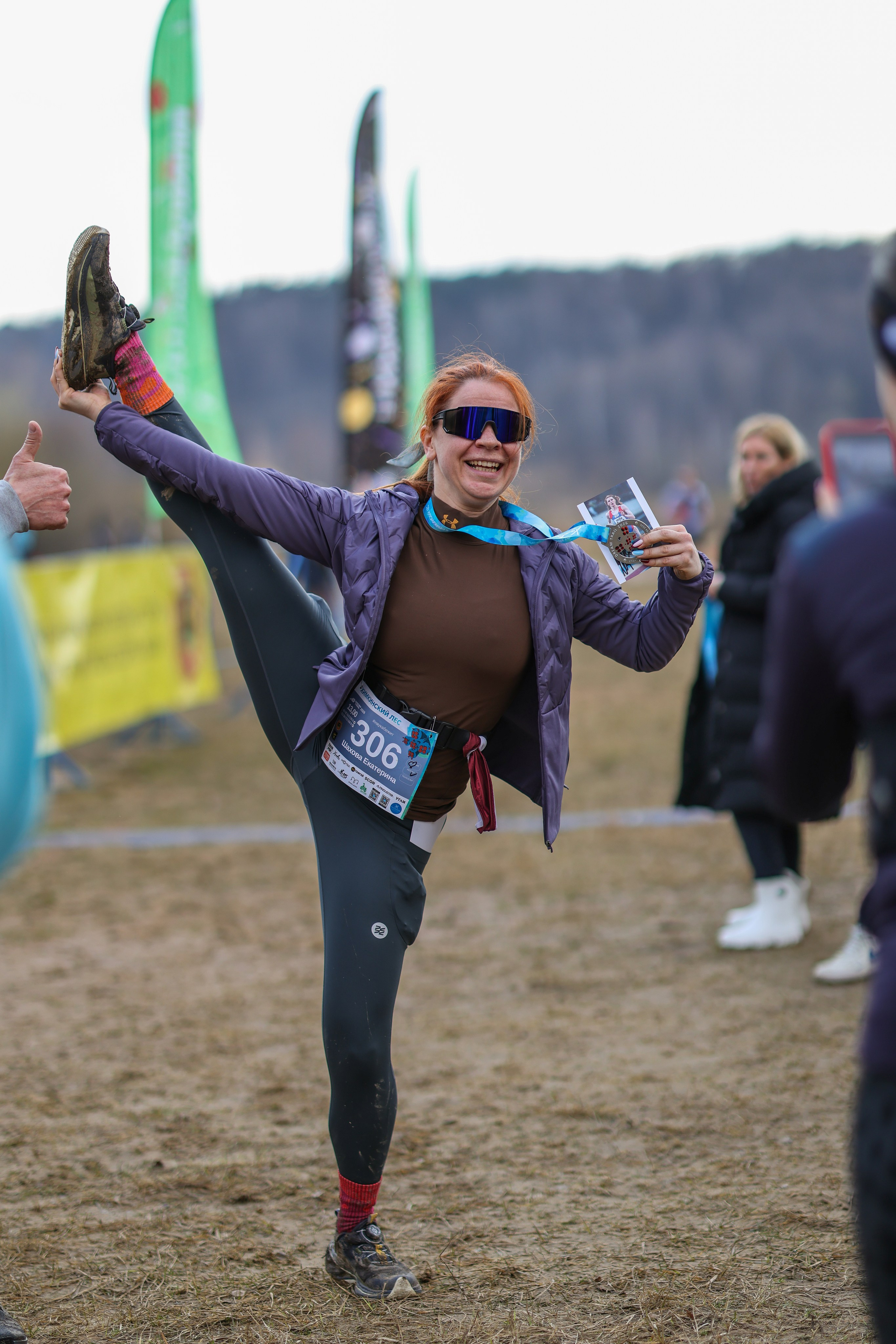 Трейл Химкинский лес, 12.04.26. Фотограф Сергей Ловкий